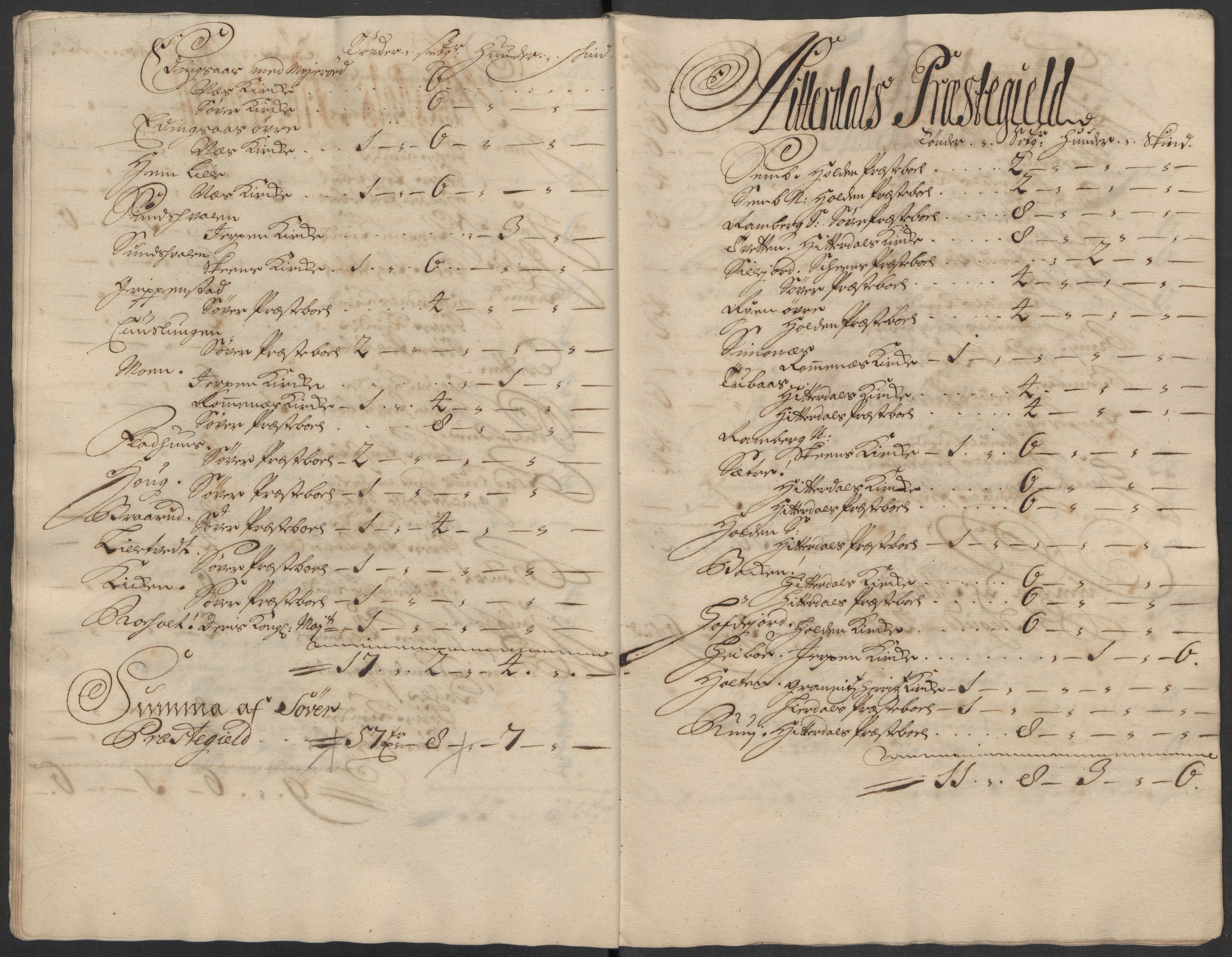 Rentekammeret inntil 1814, Reviderte regnskaper, Fogderegnskap, AV/RA-EA-4092/R36/L2127: Fogderegnskap Øvre og Nedre Telemark og Bamble, 1715, s. 73