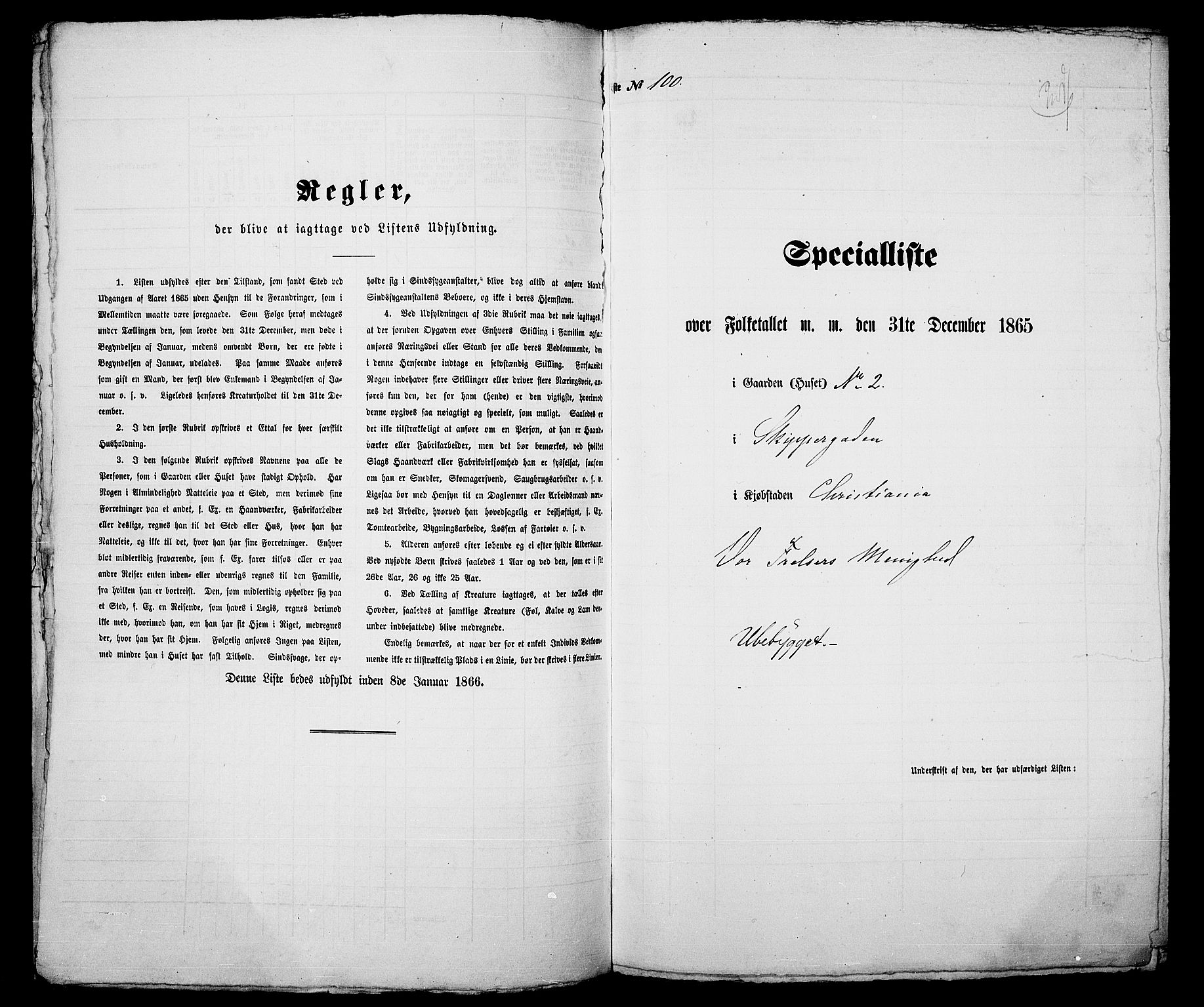 RA, Folketelling 1865 for 0301 Kristiania kjøpstad, 1865, s. 348