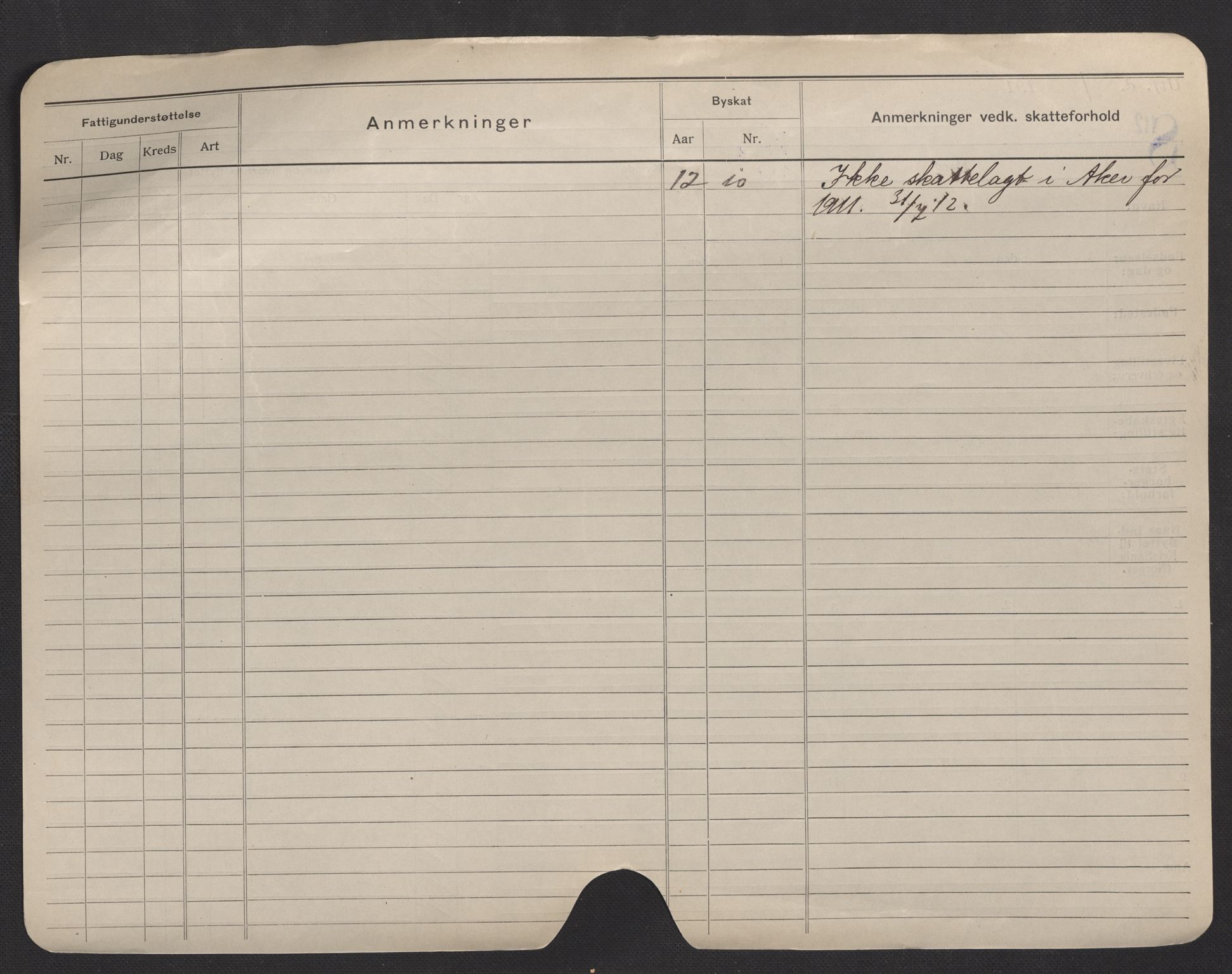 Oslo folkeregister, Registerkort, AV/SAO-A-11715/F/Fa/Fac/L0007: Menn, 1906-1914, s. 10b