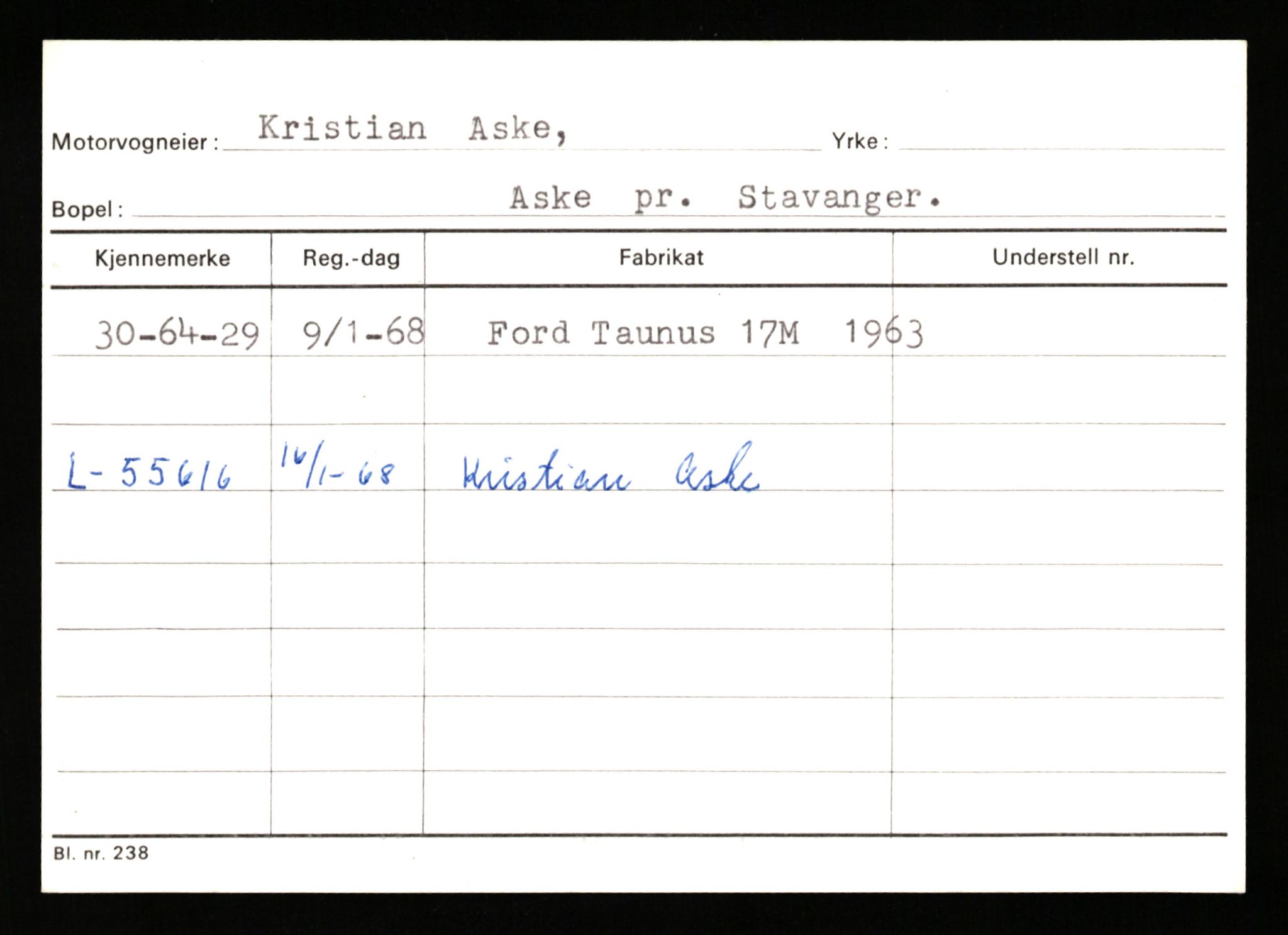 Stavanger trafikkstasjon, AV/SAST-A-101942/0/G/L0011: Registreringsnummer: 240000 - 363477, 1930-1971, s. 1517