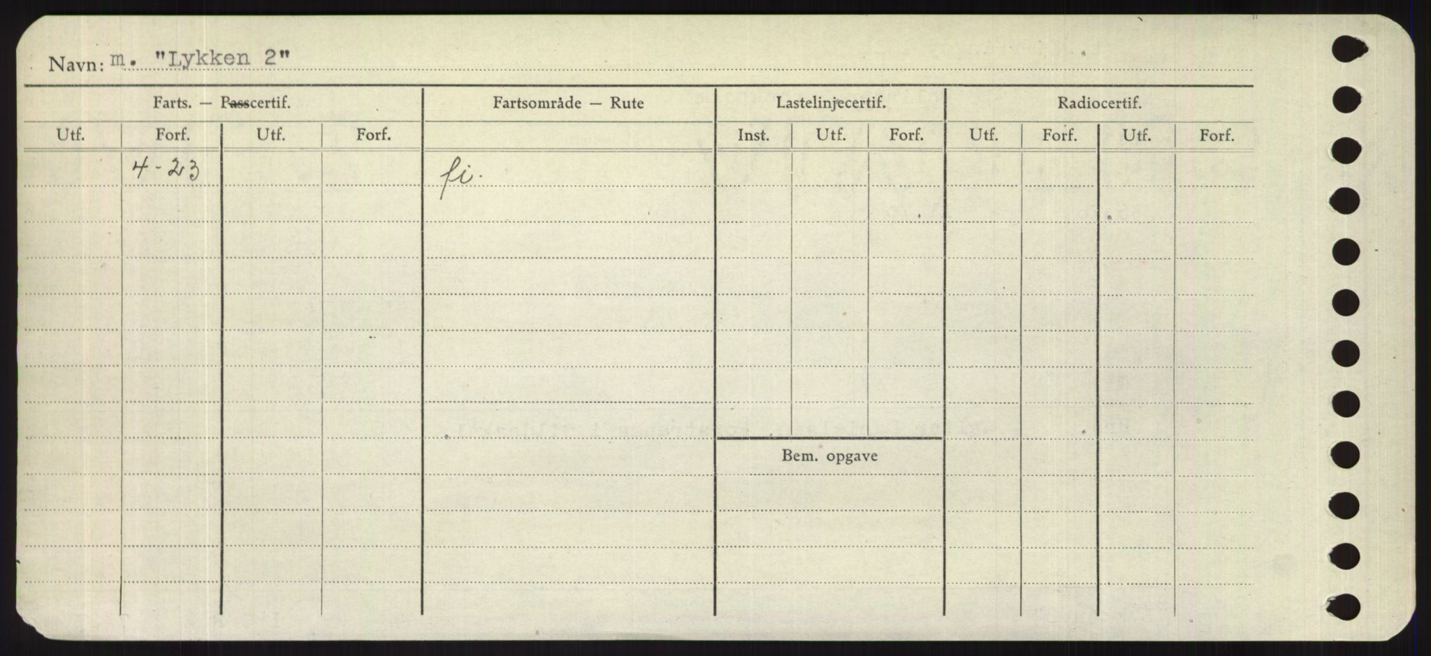 Sjøfartsdirektoratet med forløpere, Skipsmålingen, RA/S-1627/H/Hd/L0023: Fartøy, Lia-Løv, s. 444