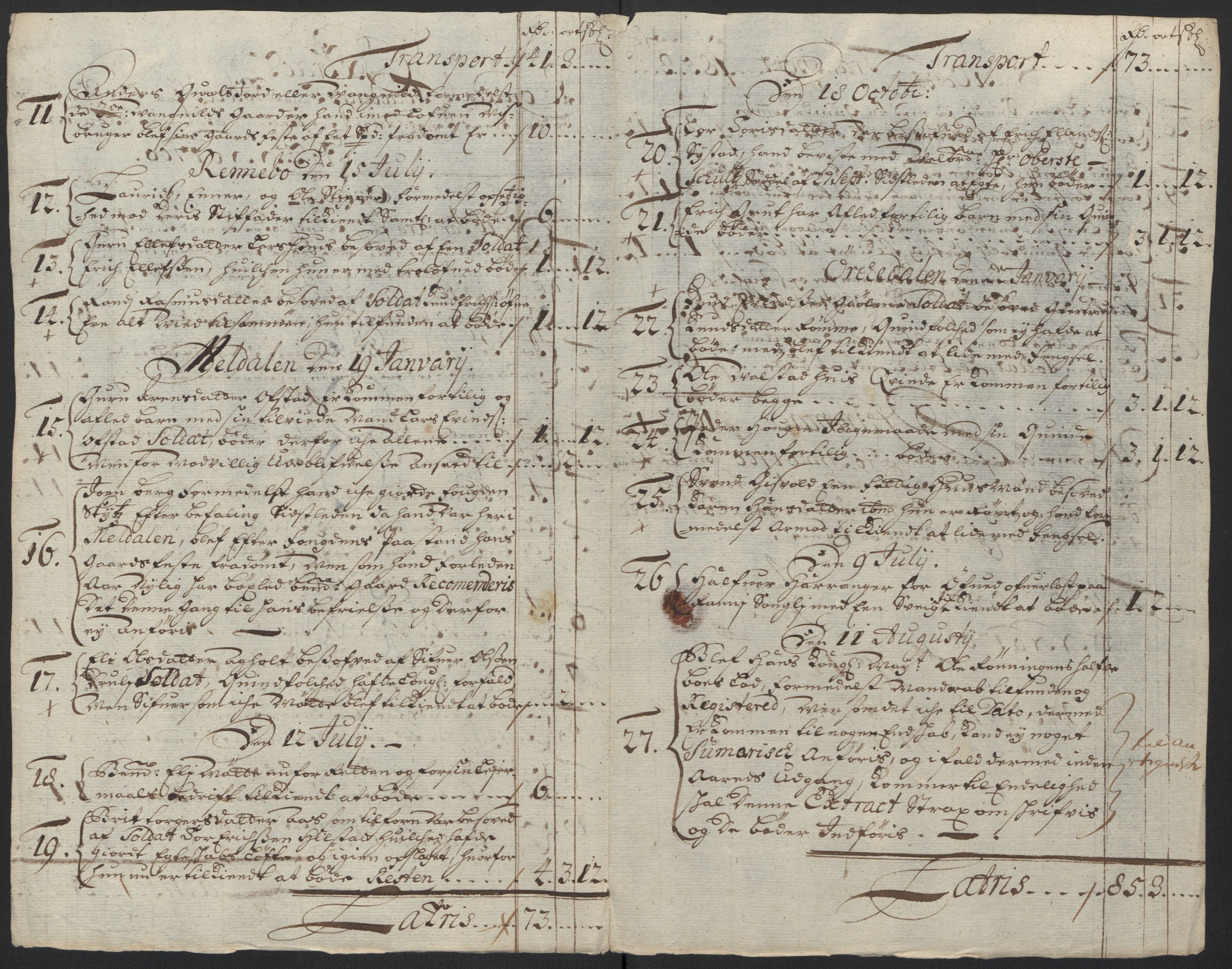 Rentekammeret inntil 1814, Reviderte regnskaper, Fogderegnskap, AV/RA-EA-4092/R60/L3950: Fogderegnskap Orkdal og Gauldal, 1700, s. 181