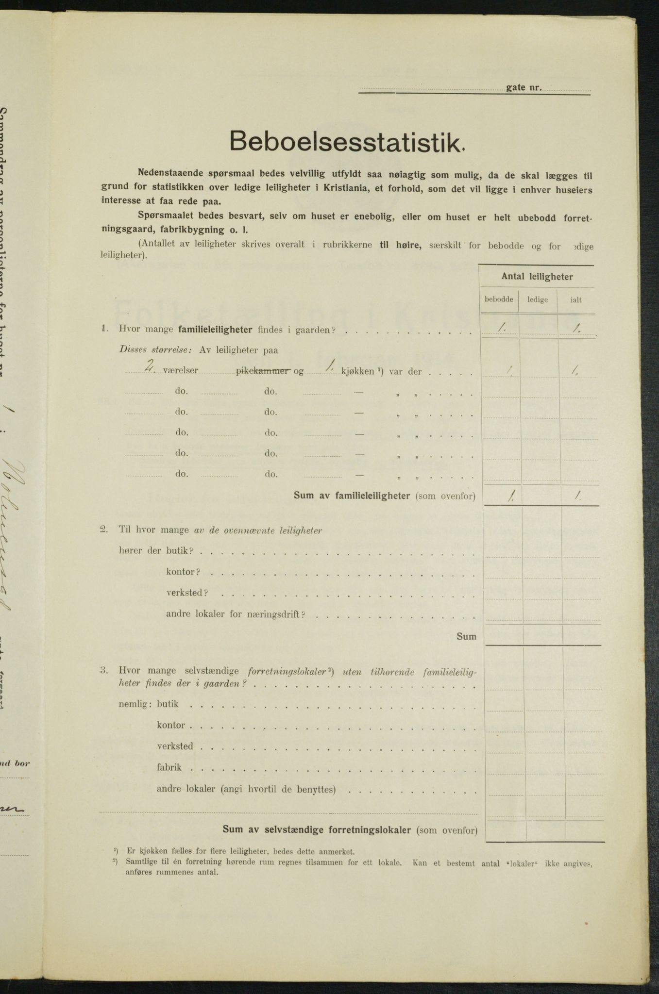 OBA, Kommunal folketelling 1.2.1914 for Kristiania, 1914, s. 40876