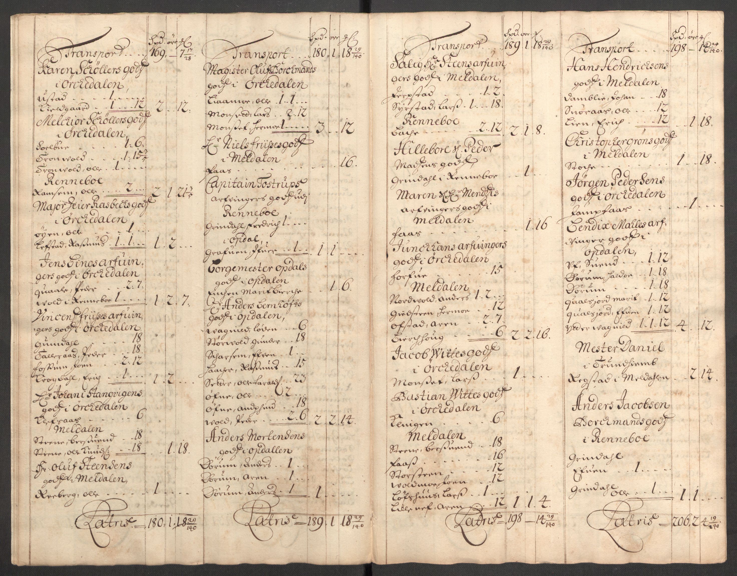 Rentekammeret inntil 1814, Reviderte regnskaper, Fogderegnskap, AV/RA-EA-4092/R60/L3946: Fogderegnskap Orkdal og Gauldal, 1696, s. 126