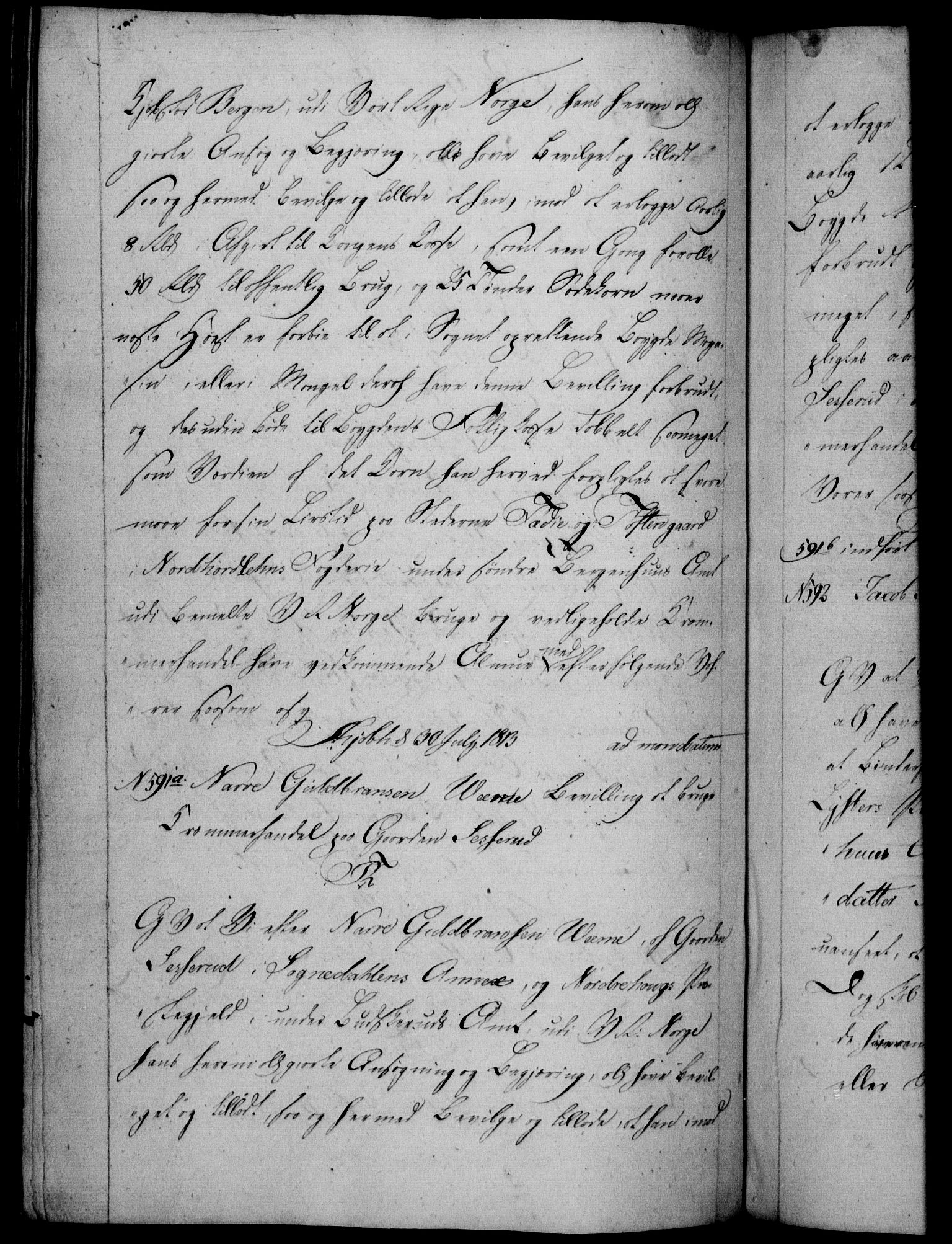 Danske Kanselli 1800-1814, RA/EA-3024/H/Hf/Hfb/Hfba/L0005: Registranter, 1811-1814, s. 356b
