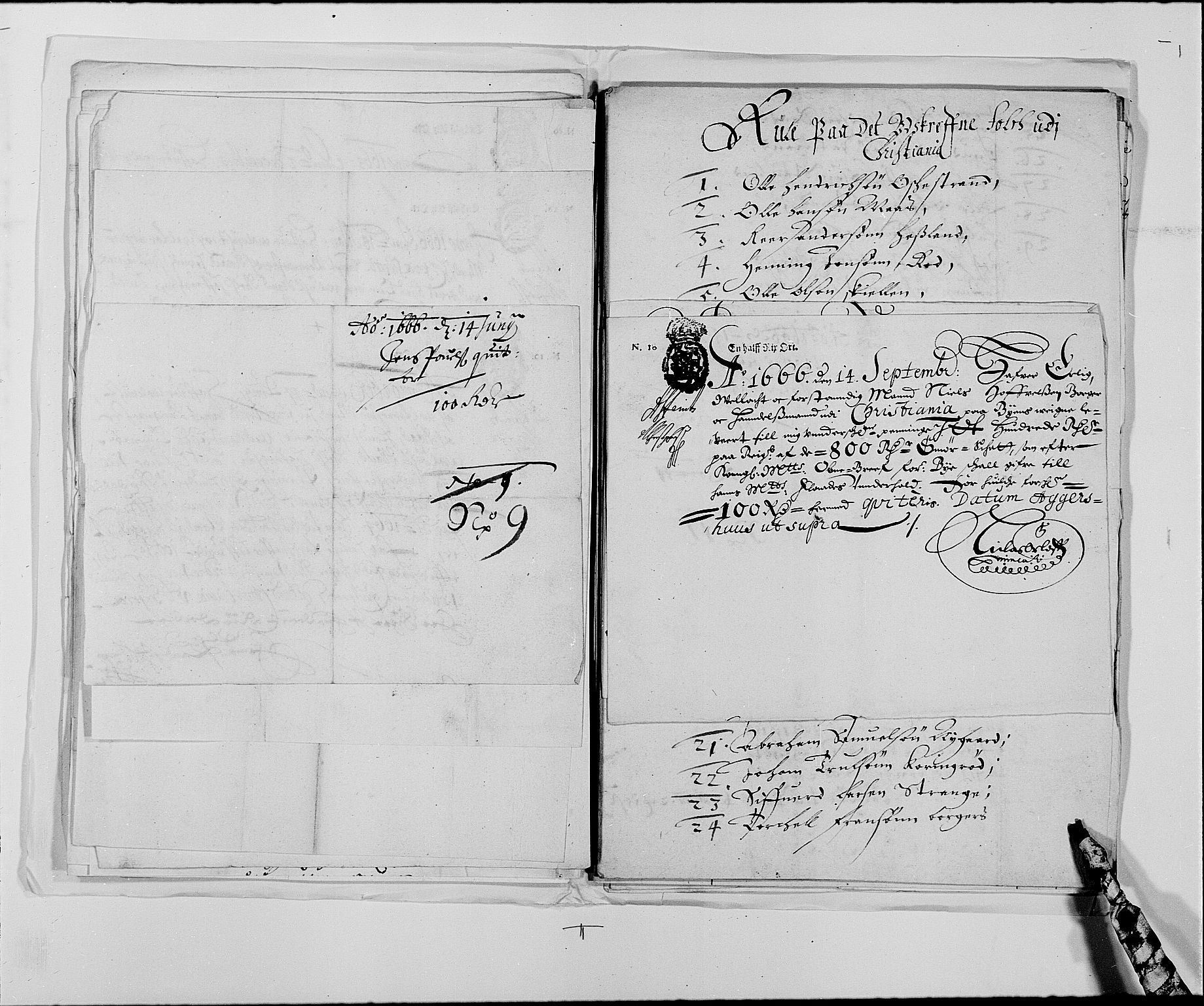Rentekammeret inntil 1814, Reviderte regnskaper, Byregnskaper, AV/RA-EA-4066/R/Re/L0058: [E3] Kontribusjonsregnskap (med Bragernes og Strømsø), 1675-1679, s. 18