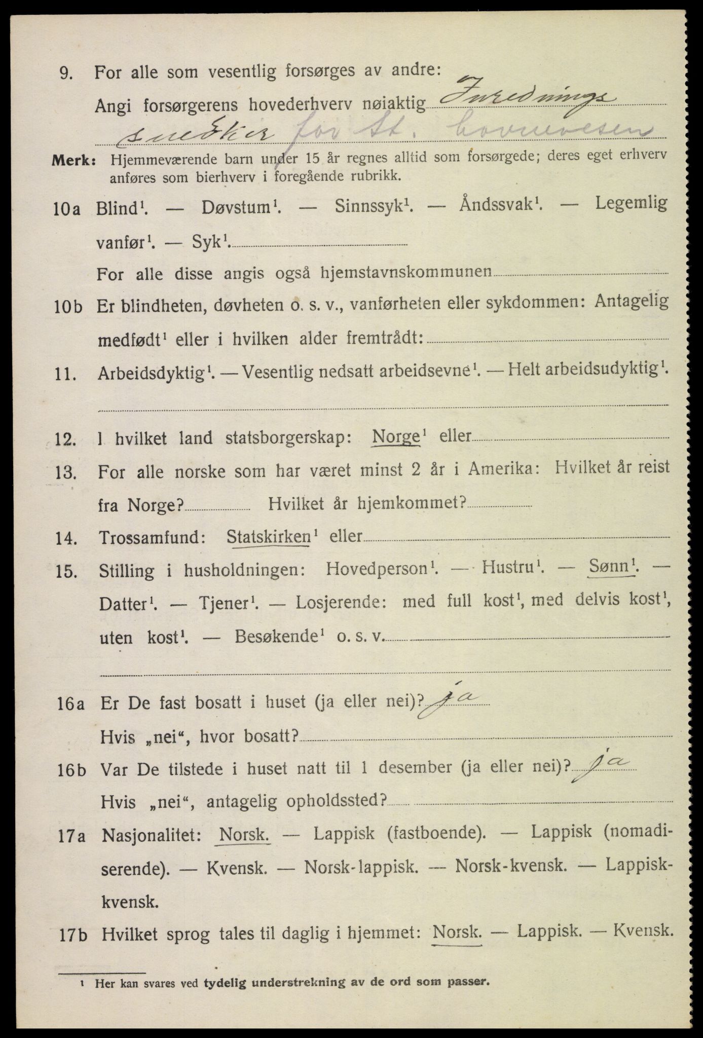 SAT, Folketelling 1920 for 1865 Vågan herred, 1920, s. 10324