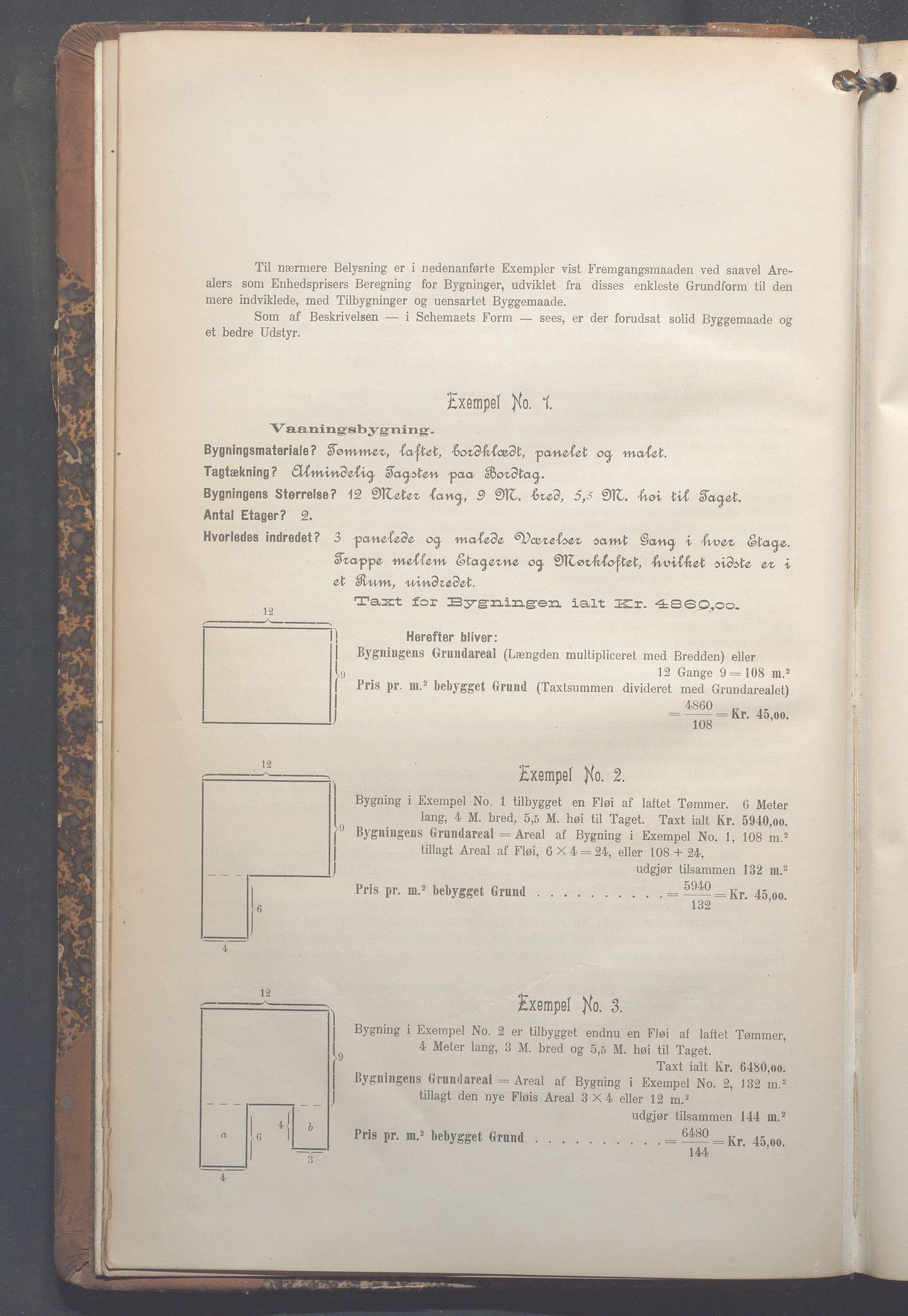 Lensmennene i Aker, OBA/A-10133/F/Fa/L0013: Branntakstprotokoll, 1909-1914