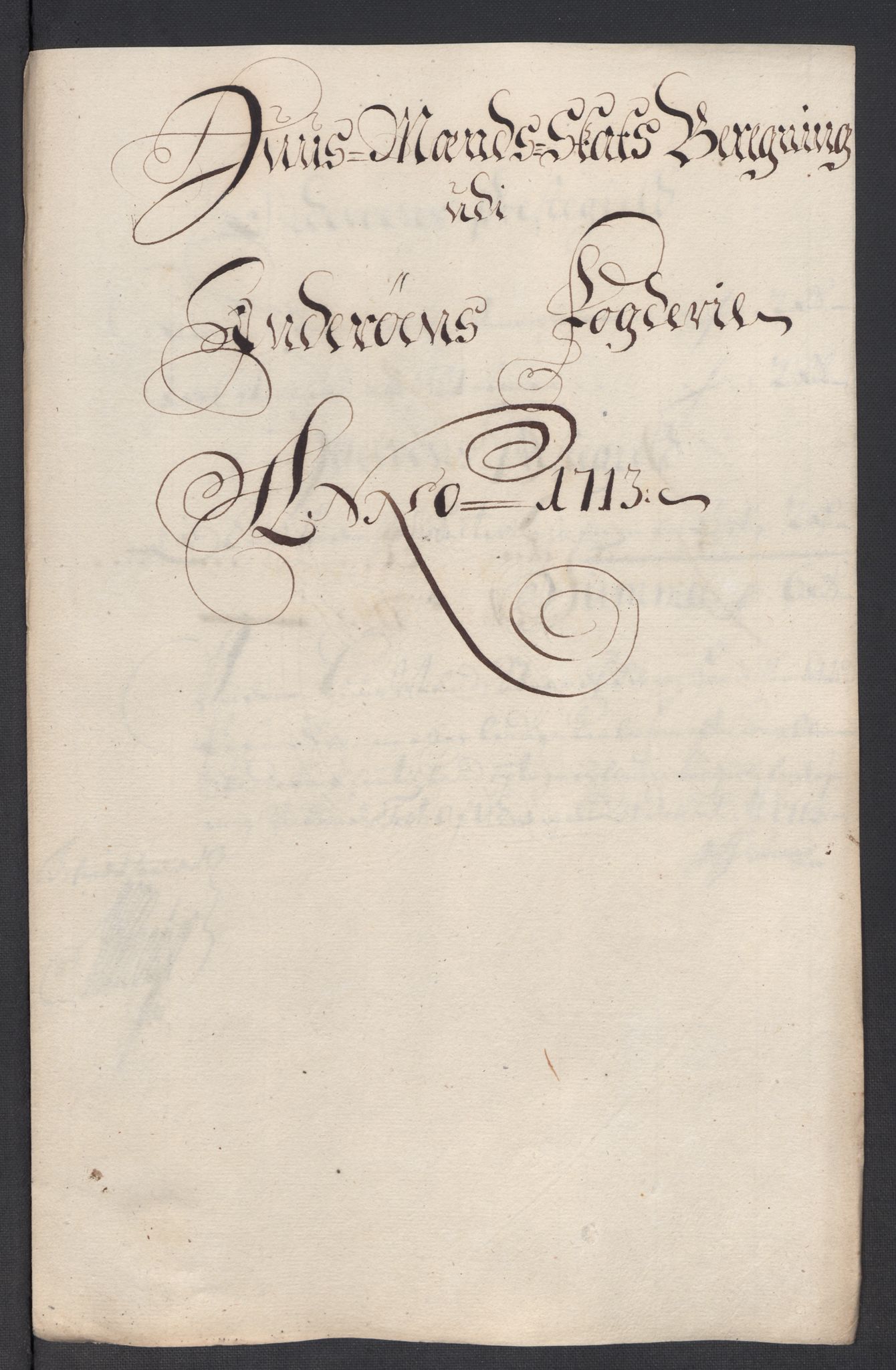 Rentekammeret inntil 1814, Reviderte regnskaper, Fogderegnskap, RA/EA-4092/R63/L4321: Fogderegnskap Inderøy, 1713, s. 230