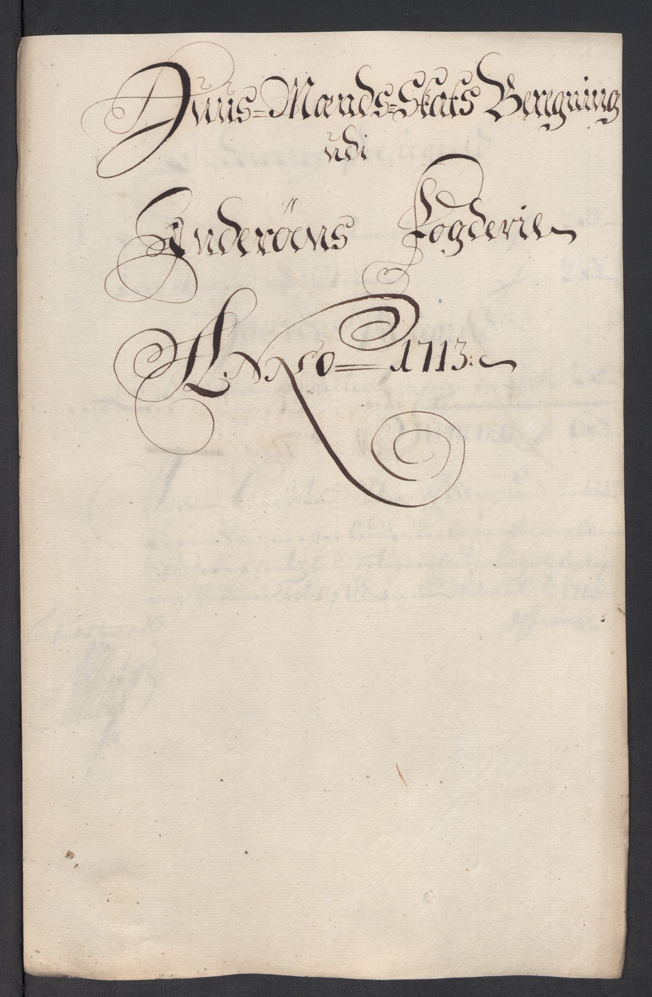 Rentekammeret inntil 1814, Reviderte regnskaper, Fogderegnskap, AV/RA-EA-4092/R63/L4321: Fogderegnskap Inderøy, 1713, s. 230