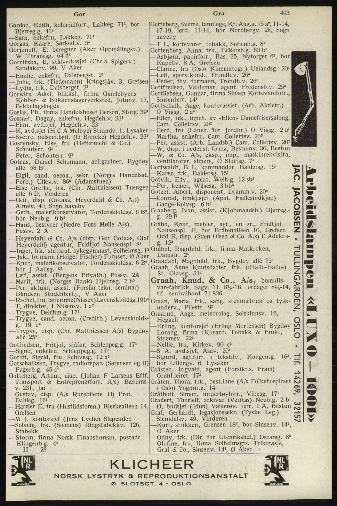 Kristiania/Oslo adressebok, PUBL/-, 1940, s. 511
