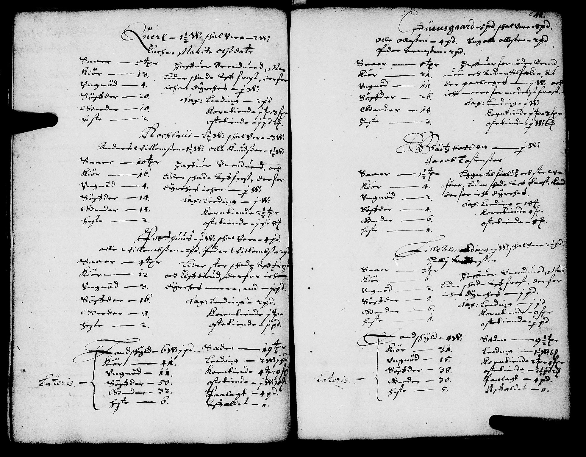 Rentekammeret inntil 1814, Realistisk ordnet avdeling, AV/RA-EA-4070/N/Nb/Nba/L0058: Salten fogderi, 1666-1667, s. 40b-41a