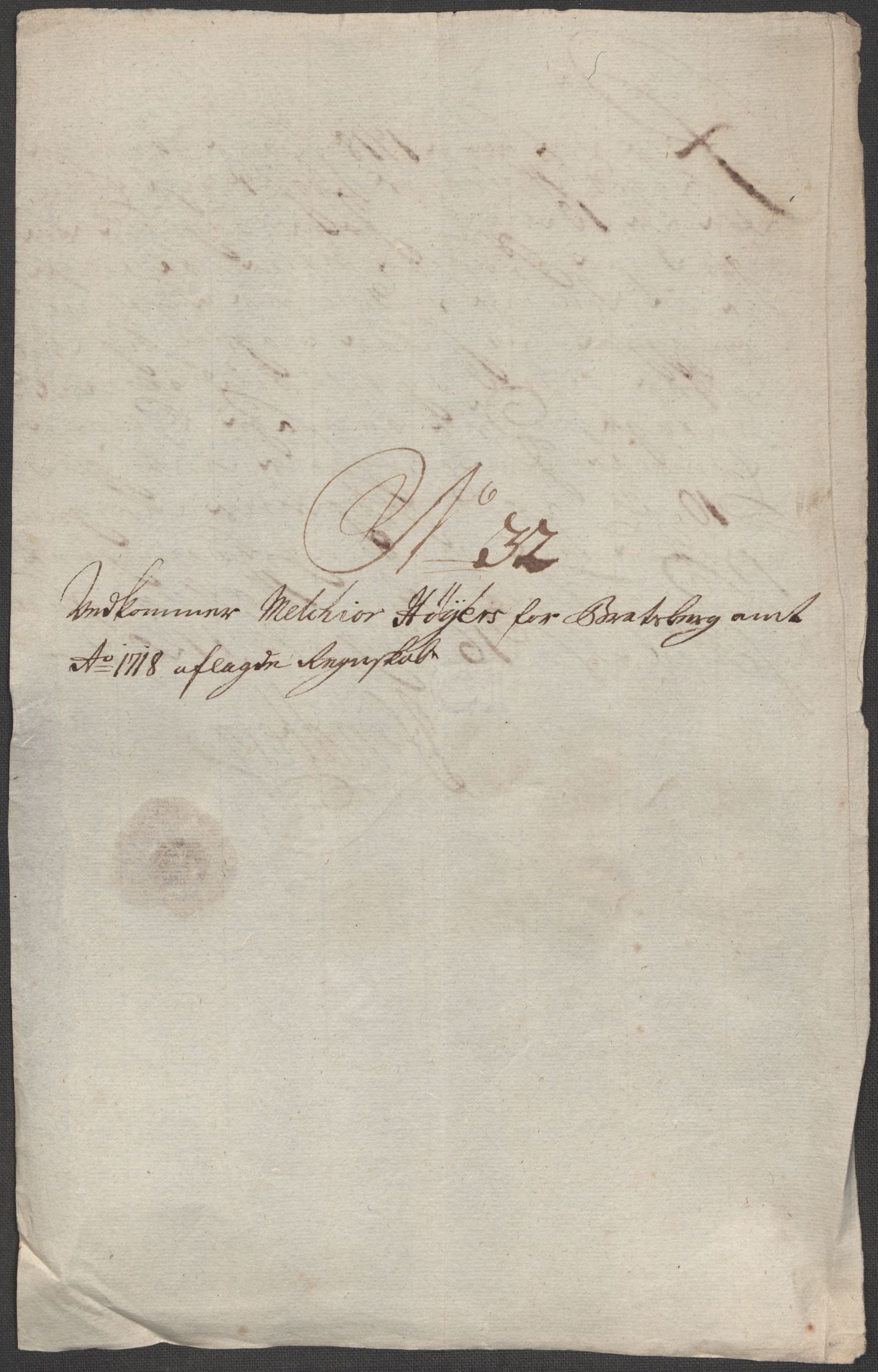 Rentekammeret inntil 1814, Reviderte regnskaper, Fogderegnskap, AV/RA-EA-4092/R36/L2130: Fogderegnskap Øvre og Nedre Telemark og Bamble, 1718, s. 365