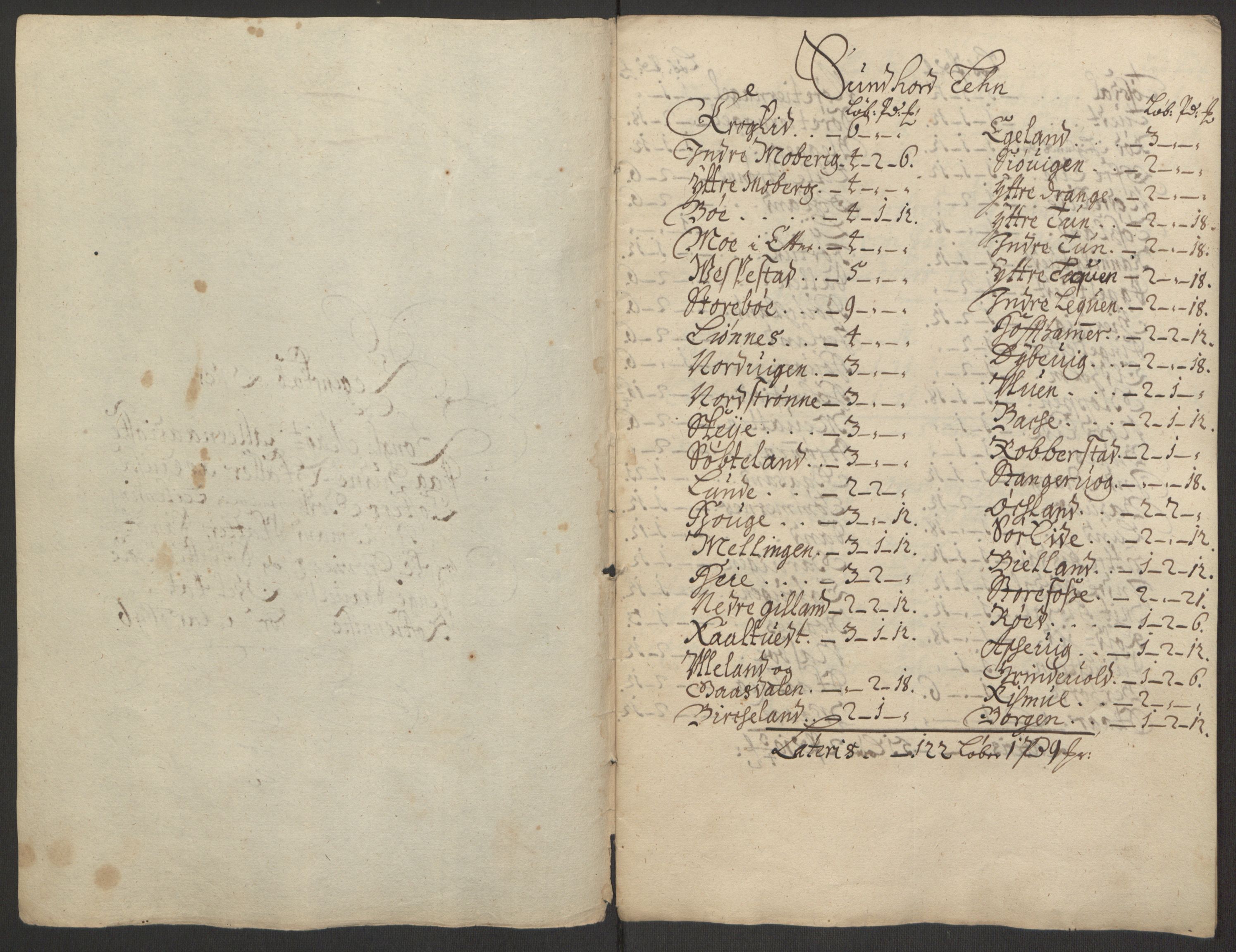 Rentekammeret inntil 1814, Reviderte regnskaper, Fogderegnskap, AV/RA-EA-4092/R50/L3159: Fogderegnskap Lyse kloster, 1691-1709, s. 48