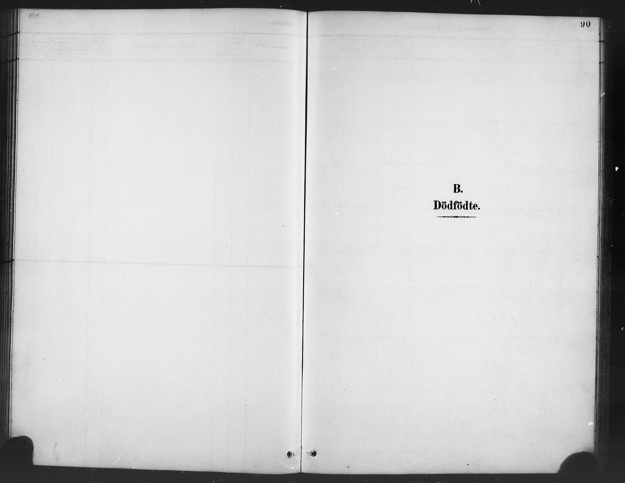 Røldal sokneprestembete, SAB/A-100247: Klokkerbok nr. A 3, 1887-1917, s. 90