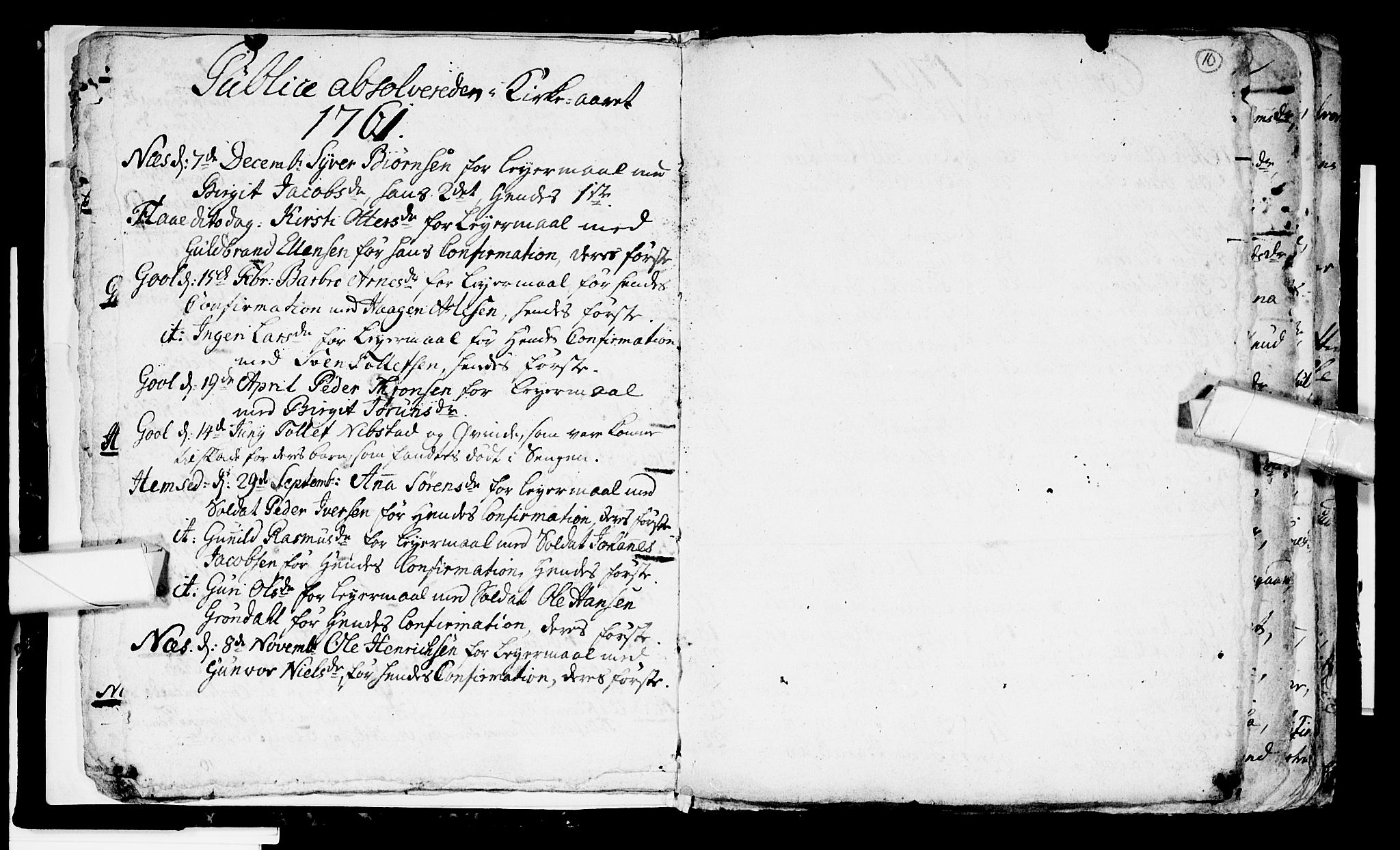 Nes kirkebøker, SAKO/A-236/F/Fa/L0003: Ministerialbok nr. 3, 1760-1764, s. 10
