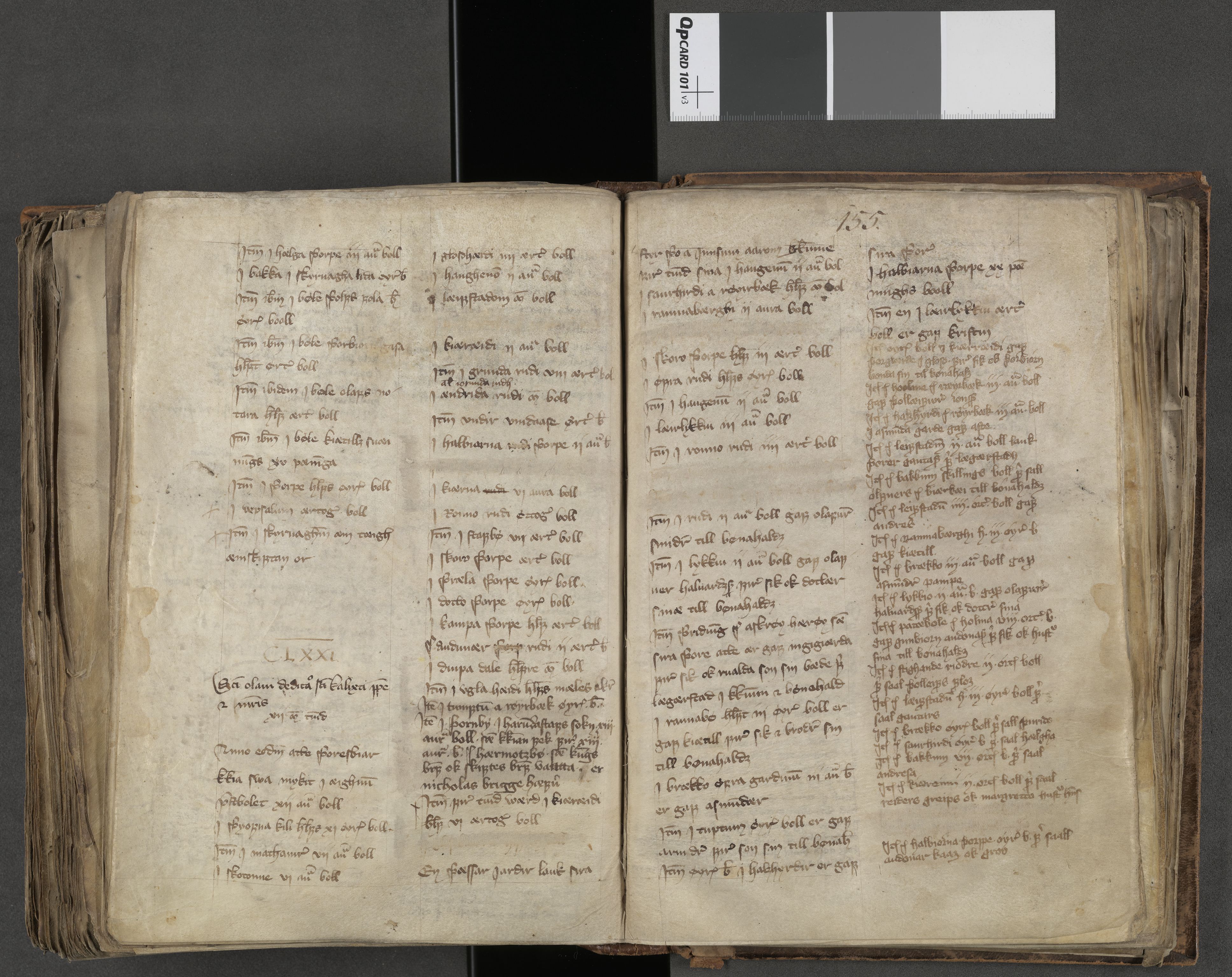 Riksarkivets diplomsamling, AV/RA-EA-5965/F05/L0242: NRA AM 328 fol., 1390-1400, s. 154b-155a