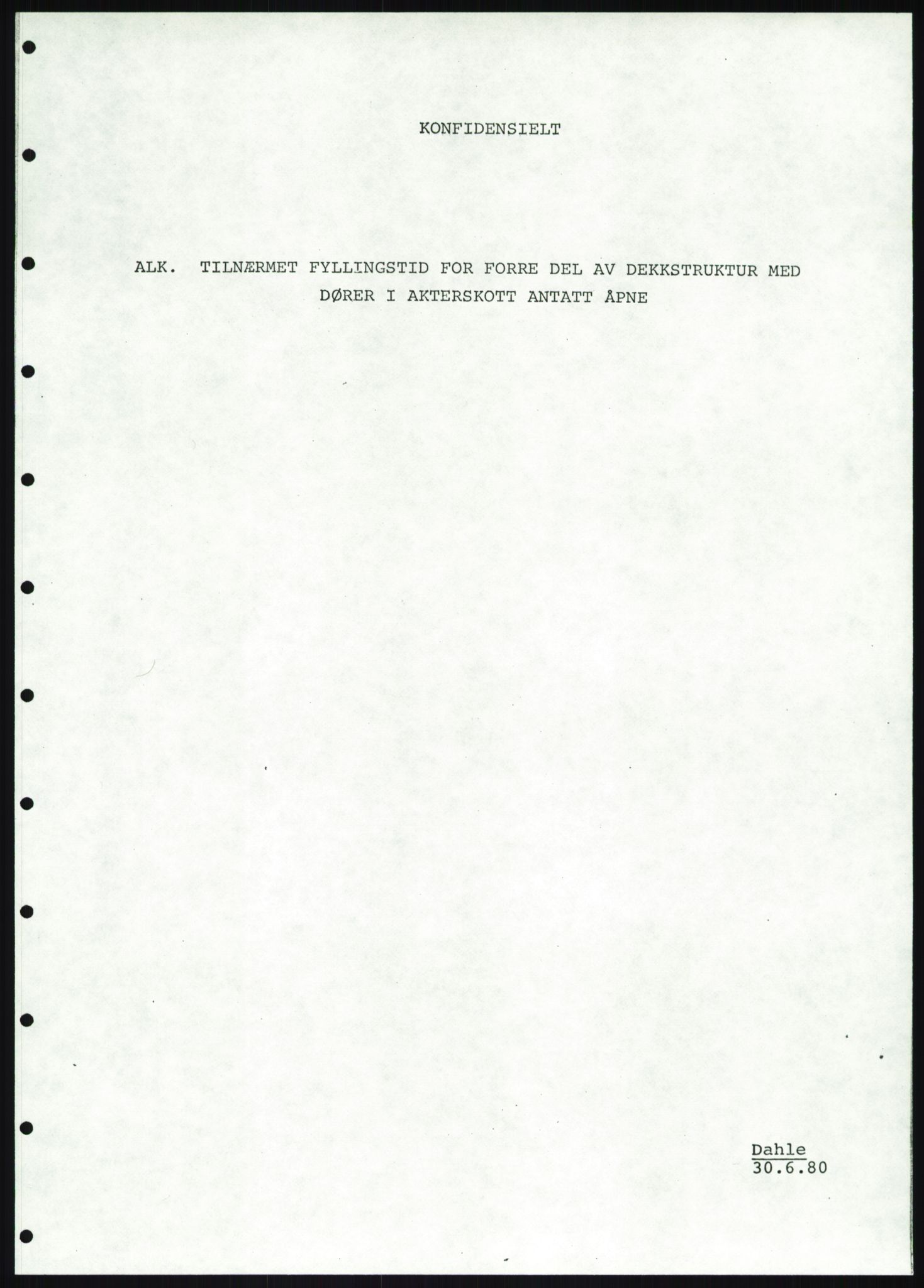 Justisdepartementet, Granskningskommisjonen ved Alexander Kielland-ulykken 27.3.1980, RA/S-1165/D/L0019: S Værforhold (Doku.liste + S1-S5 av 5)/ T (T1-T2)/ U Stabilitet (Doku.liste + U1-U5 av 5), 1980-1981, s. 748