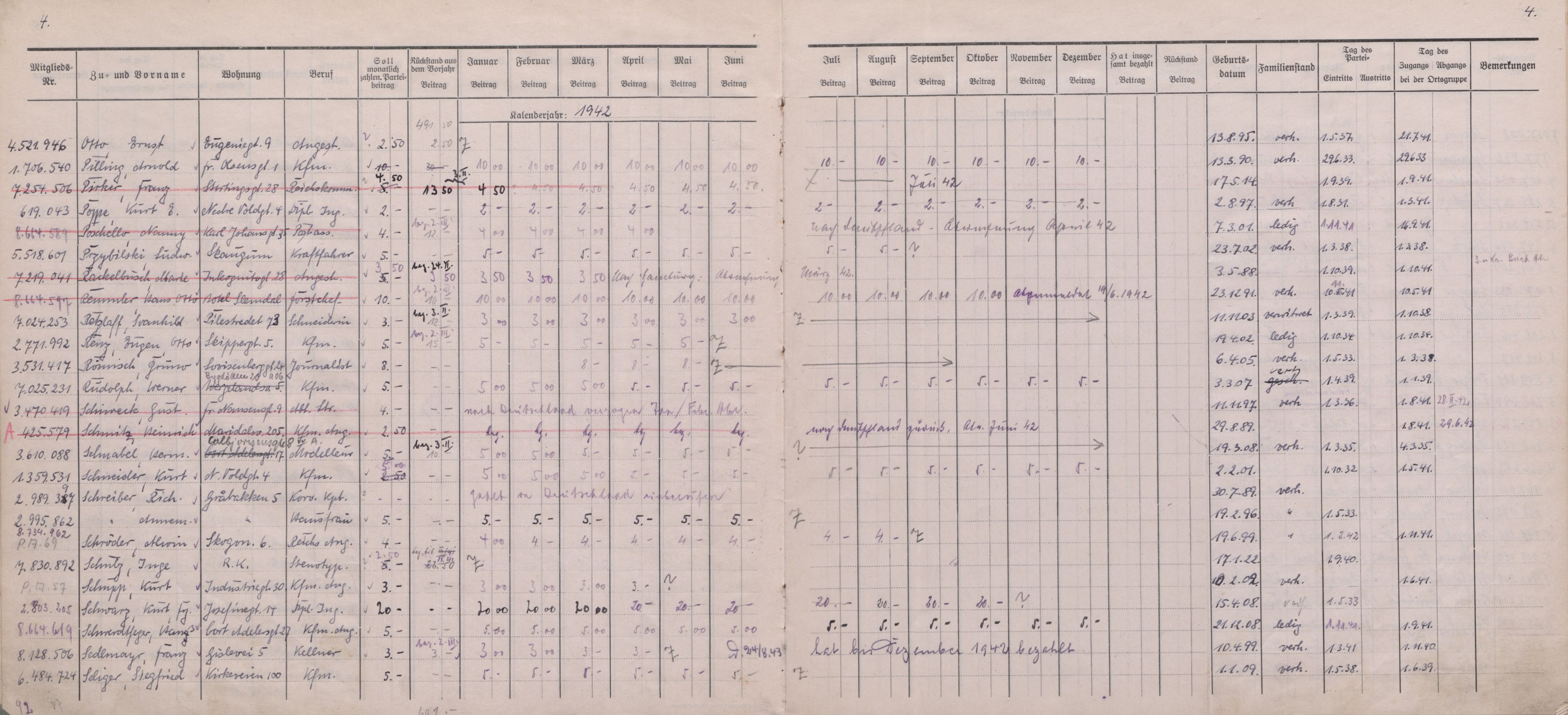 Forsvarets Overkommando. 2 kontor. Arkiv 11.4. Spredte tyske arkivsaker, AV/RA-RAFA-7031/D/Dar/Darb/L0016: Reichskommissariat - NSDAP in Norwegen, 1941-1944, s. 38