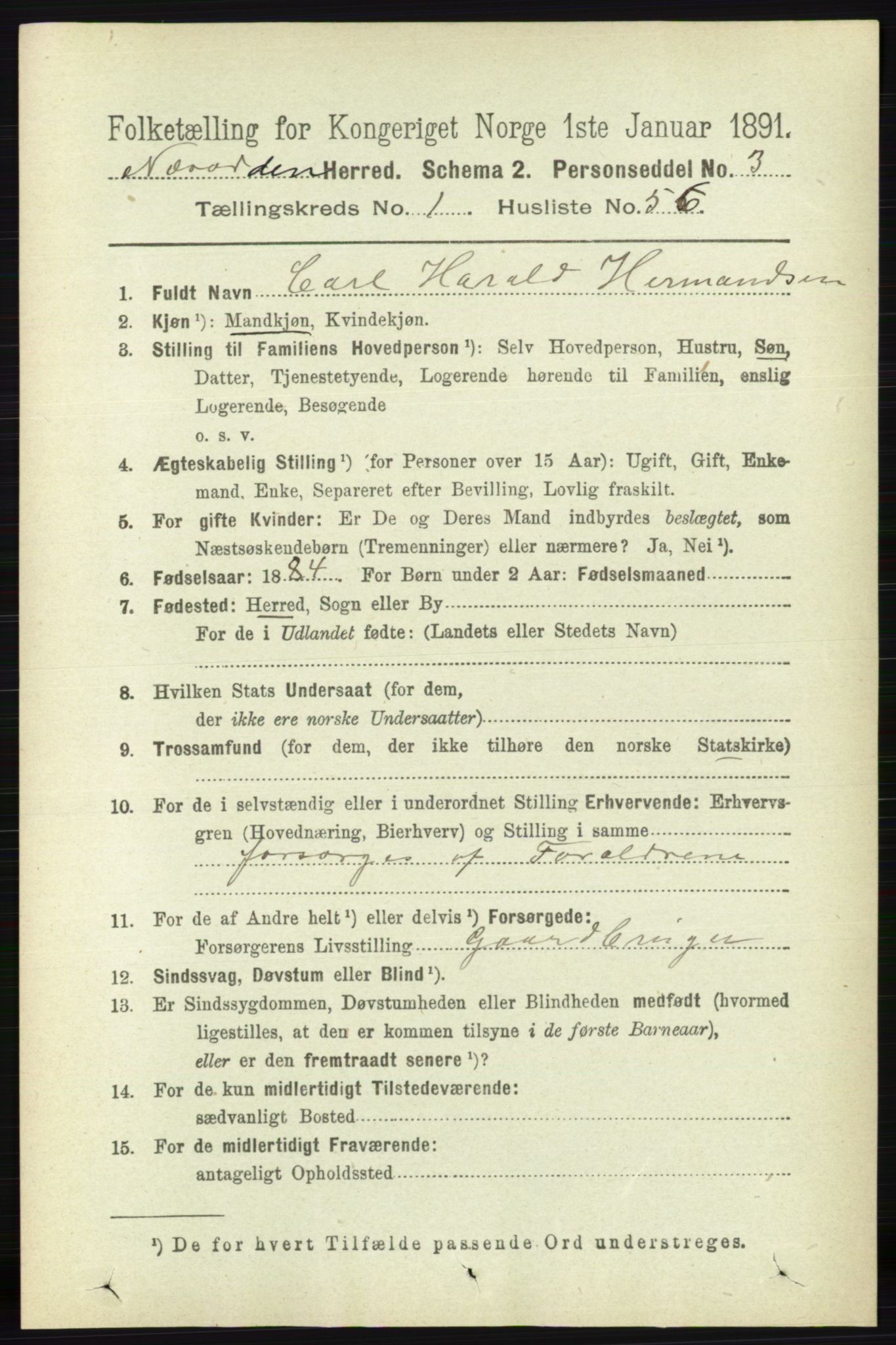 RA, Folketelling 1891 for 0216 Nesodden herred, 1891, s. 363