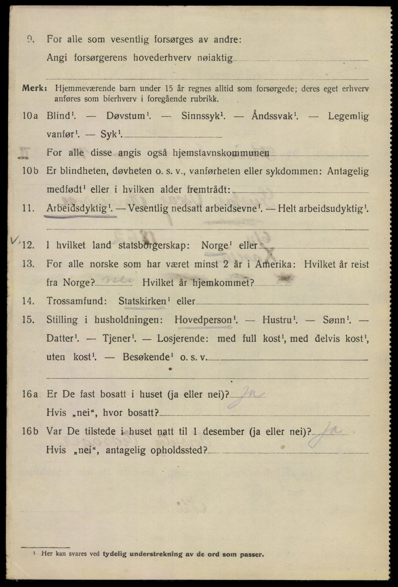 SAO, Folketelling 1920 for 0301 Kristiania kjøpstad, 1920, s. 237166