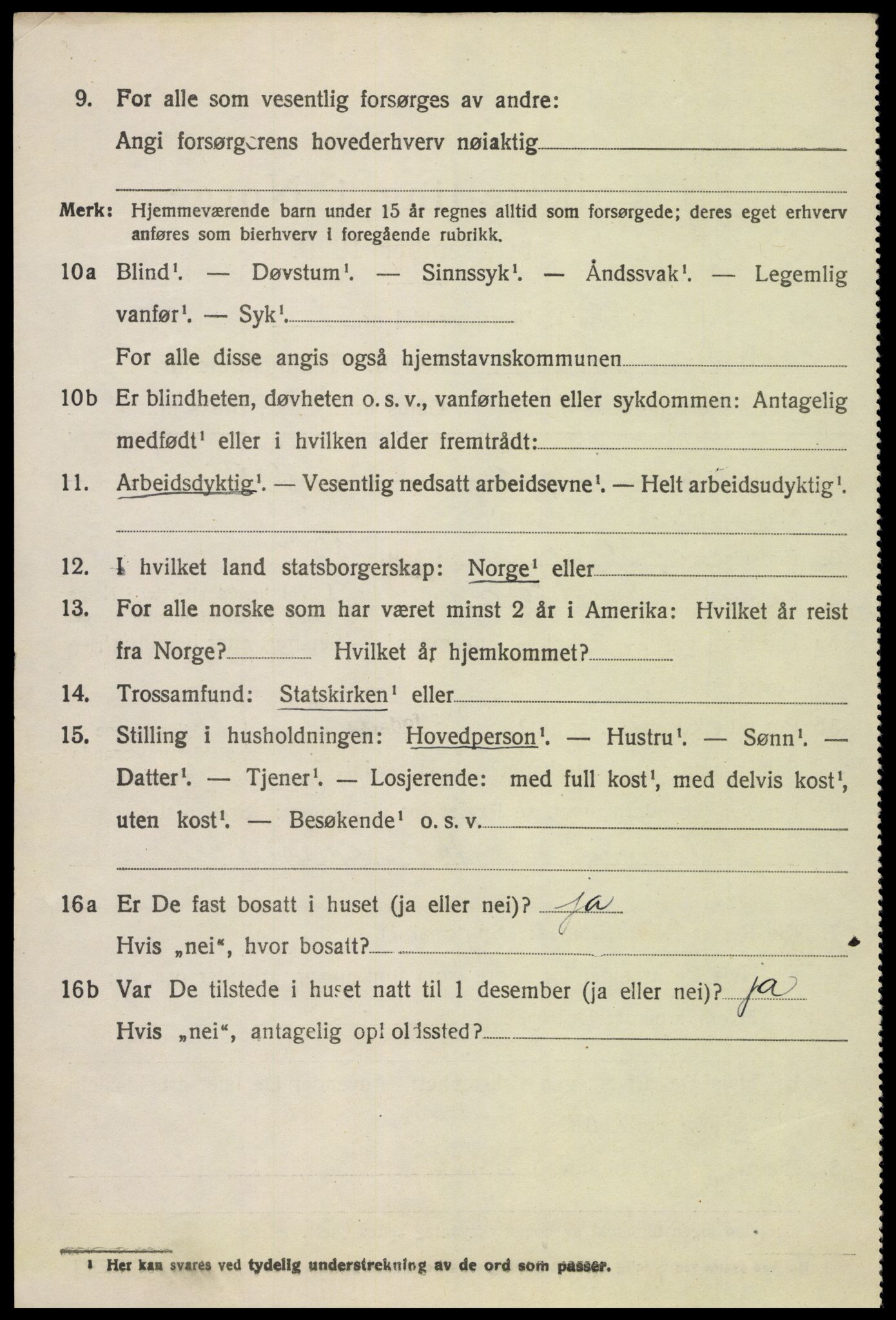 SAH, Folketelling 1920 for 0526 Snertingdal herred, 1920, s. 4054