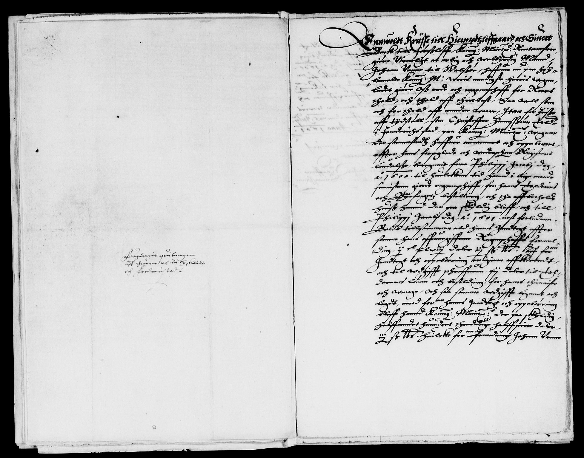 Rentekammeret inntil 1814, Reviderte regnskaper, Lensregnskaper, AV/RA-EA-5023/R/Rb/Rbp/L0002: Bratsberg len, 1599-1609