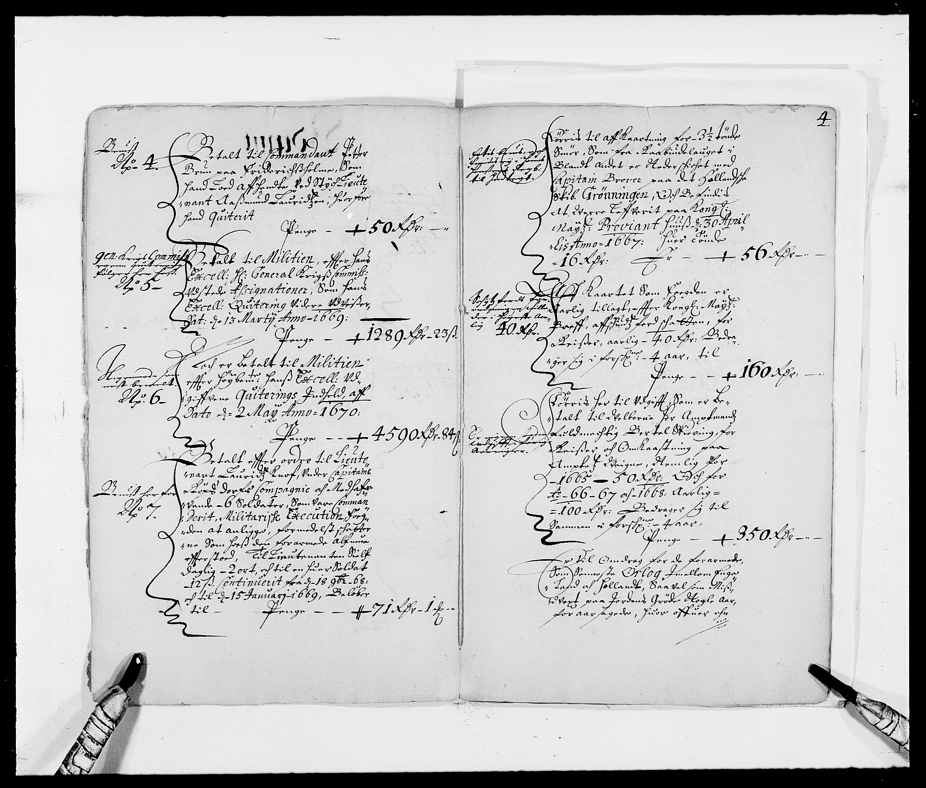 Rentekammeret inntil 1814, Reviderte regnskaper, Fogderegnskap, AV/RA-EA-4092/R40/L2431: Fogderegnskap Råbyggelag, 1664-1668, s. 235