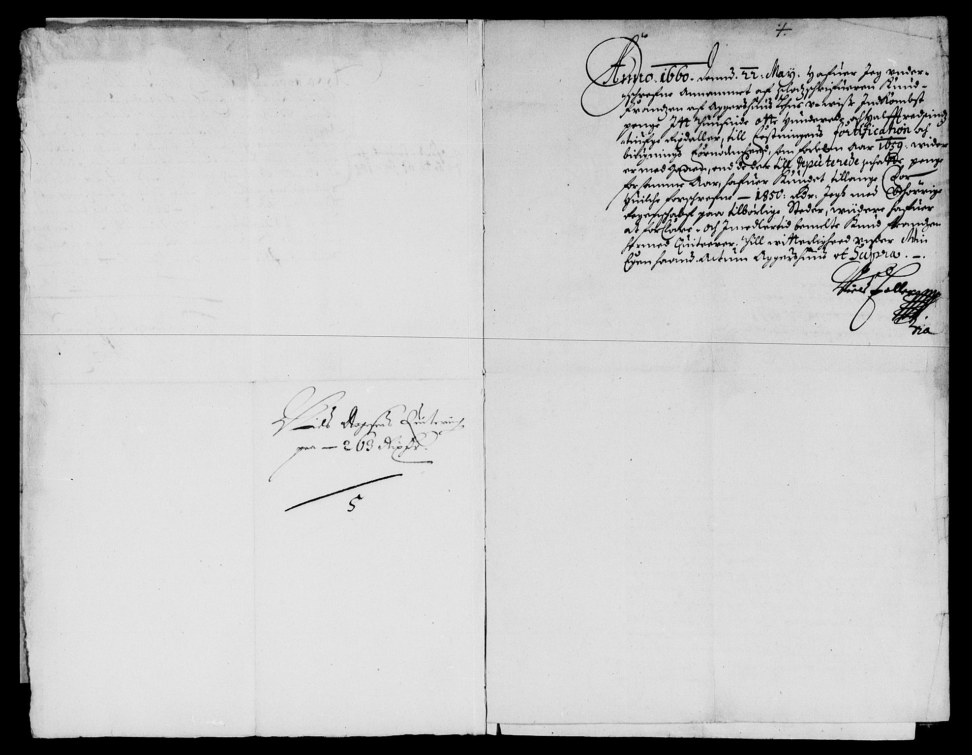 Rentekammeret inntil 1814, Reviderte regnskaper, Lensregnskaper, AV/RA-EA-5023/R/Rb/Rba/L0251: Akershus len, 1659-1660