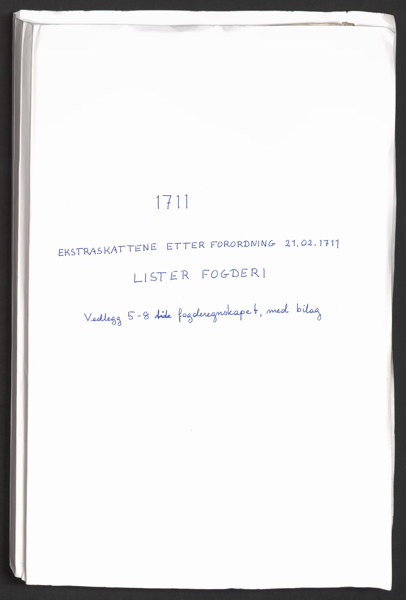 Rentekammeret inntil 1814, Reviderte regnskaper, Fogderegnskap, RA/EA-4092/R43/L2554: Fogderegnskap Lista og Mandal, 1711, s. 249
