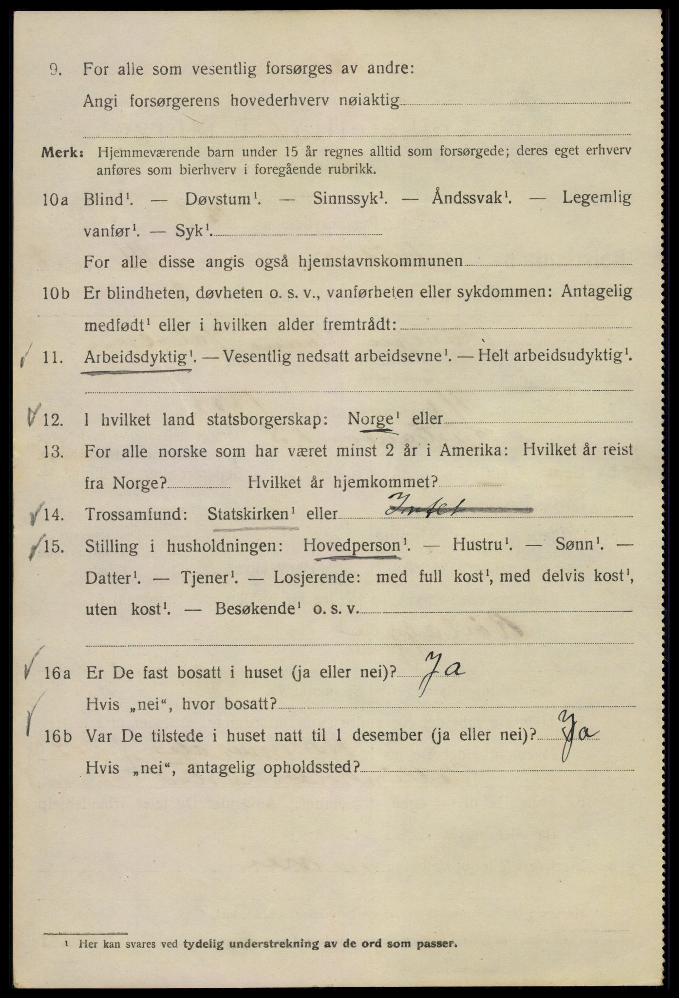 SAO, Folketelling 1920 for 0301 Kristiania kjøpstad, 1920, s. 332594