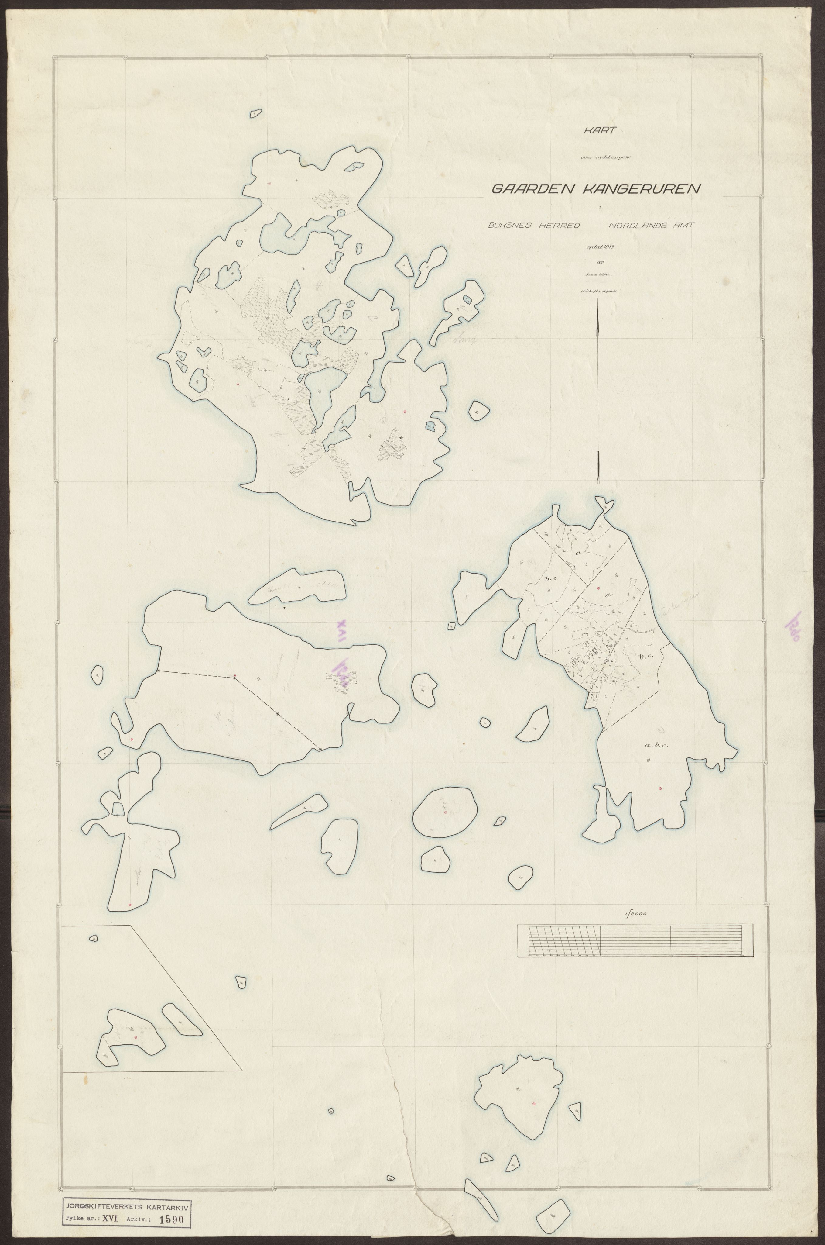 Jordskifteverkets kartarkiv, RA/S-3929/T, 1859-1988, s. 1842