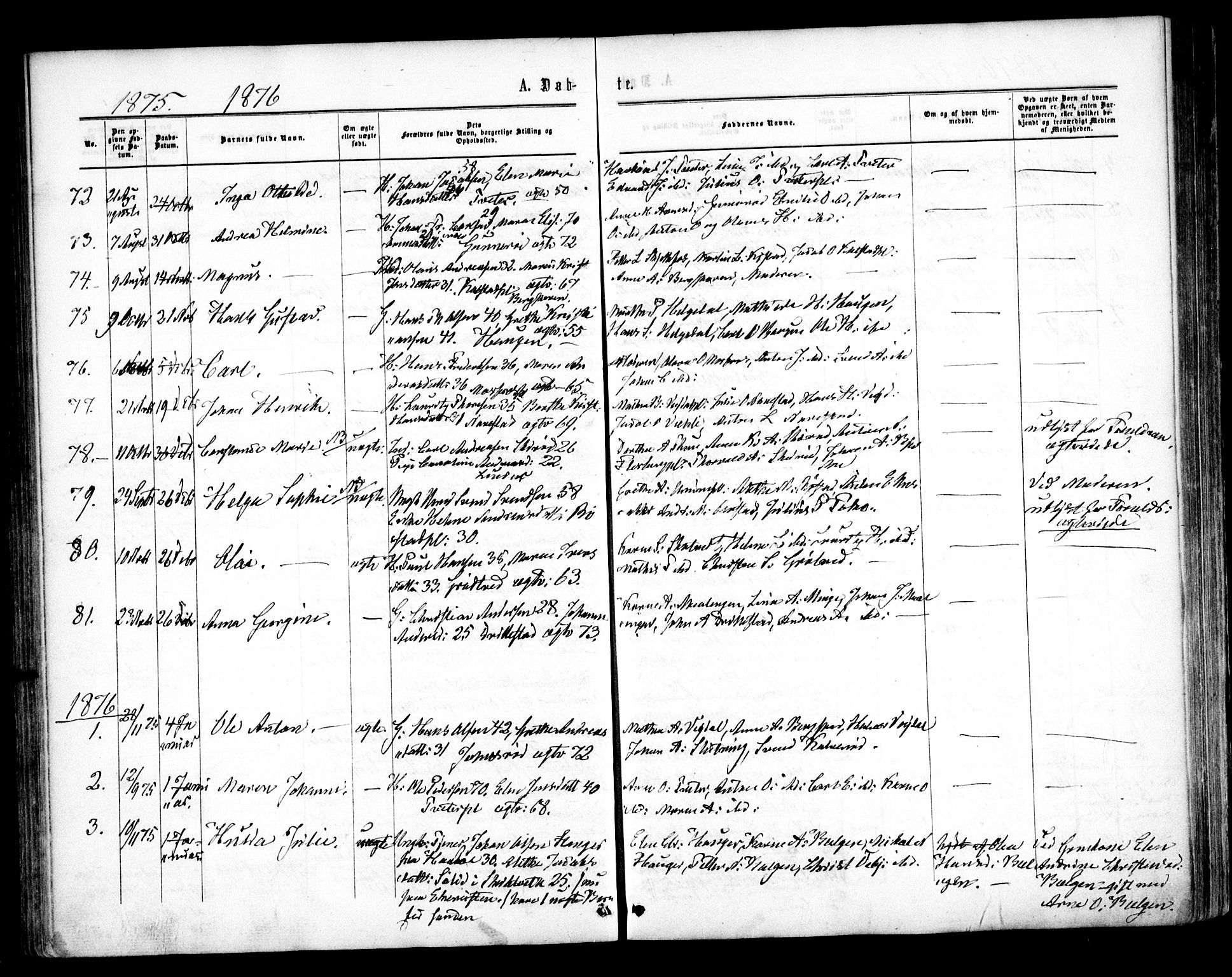 Våler prestekontor Kirkebøker, AV/SAO-A-11083/F/Fa/L0008: Ministerialbok nr. I 8, 1862-1876