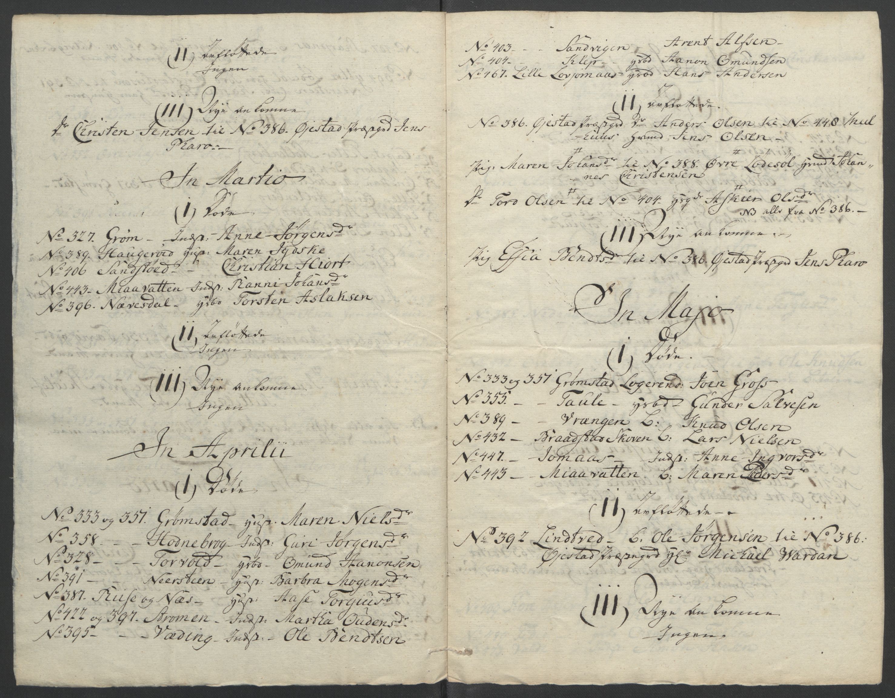 Rentekammeret inntil 1814, Reviderte regnskaper, Fogderegnskap, RA/EA-4092/R39/L2424: Ekstraskatten Nedenes, 1762-1767, s. 318