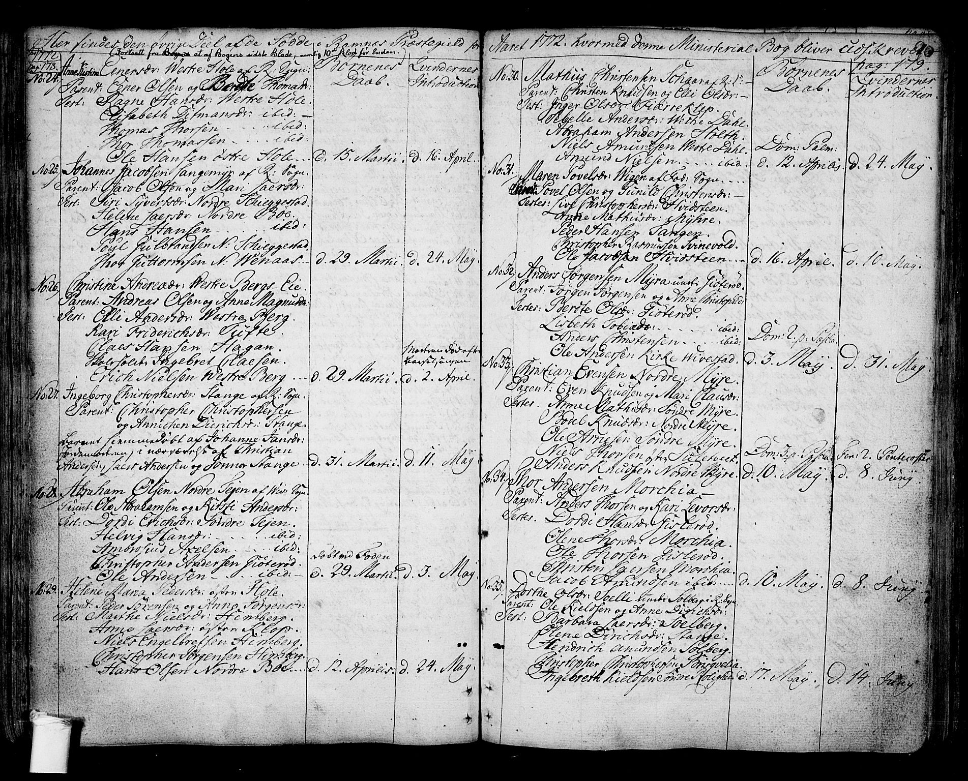Ramnes kirkebøker, SAKO/A-314/F/Fa/L0001: Ministerialbok nr. I 1, 1732-1774, s. 90