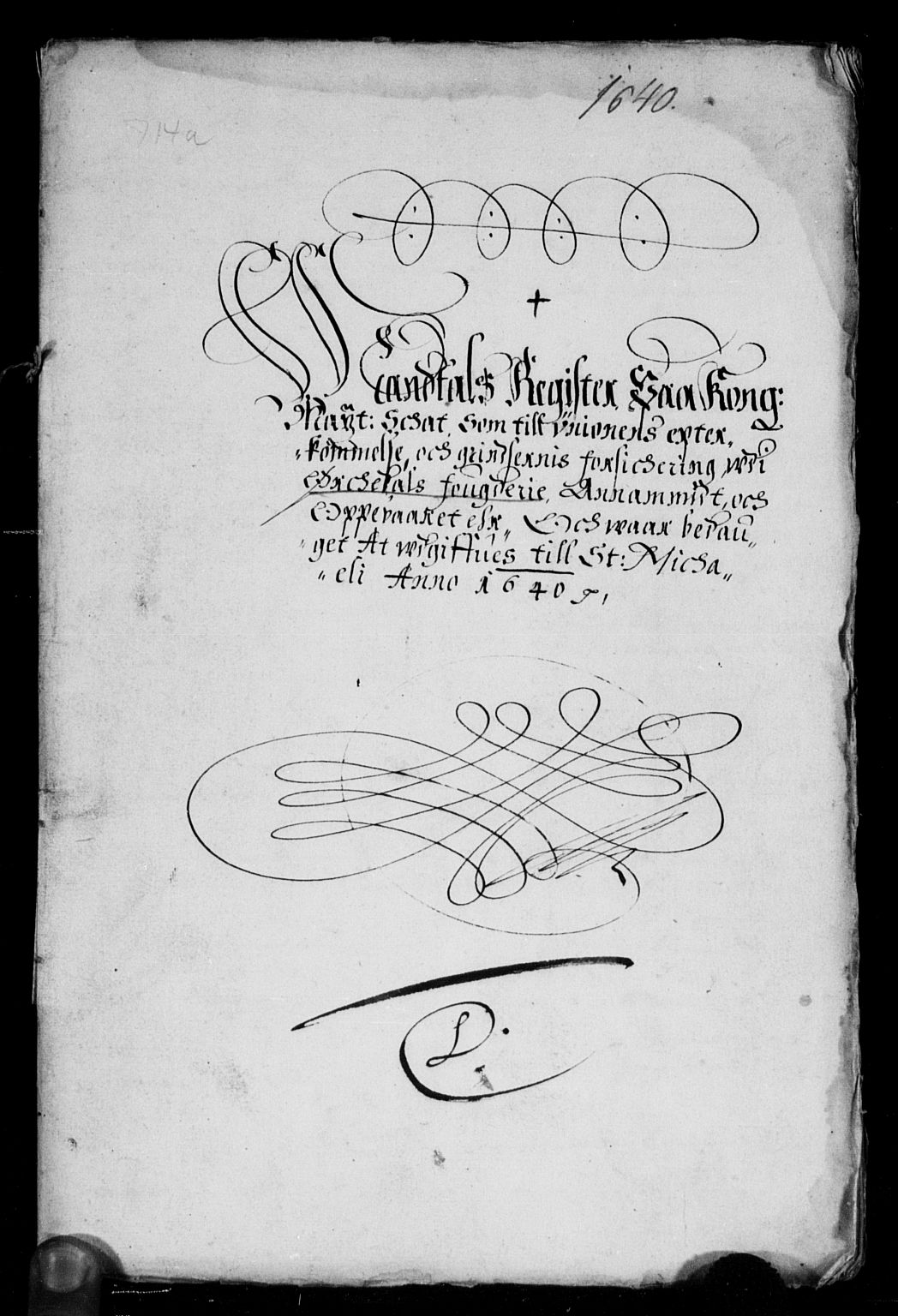 Rentekammeret inntil 1814, Reviderte regnskaper, Lensregnskaper, RA/EA-5023/R/Rb/Rbw/L0068: Trondheim len, 1640
