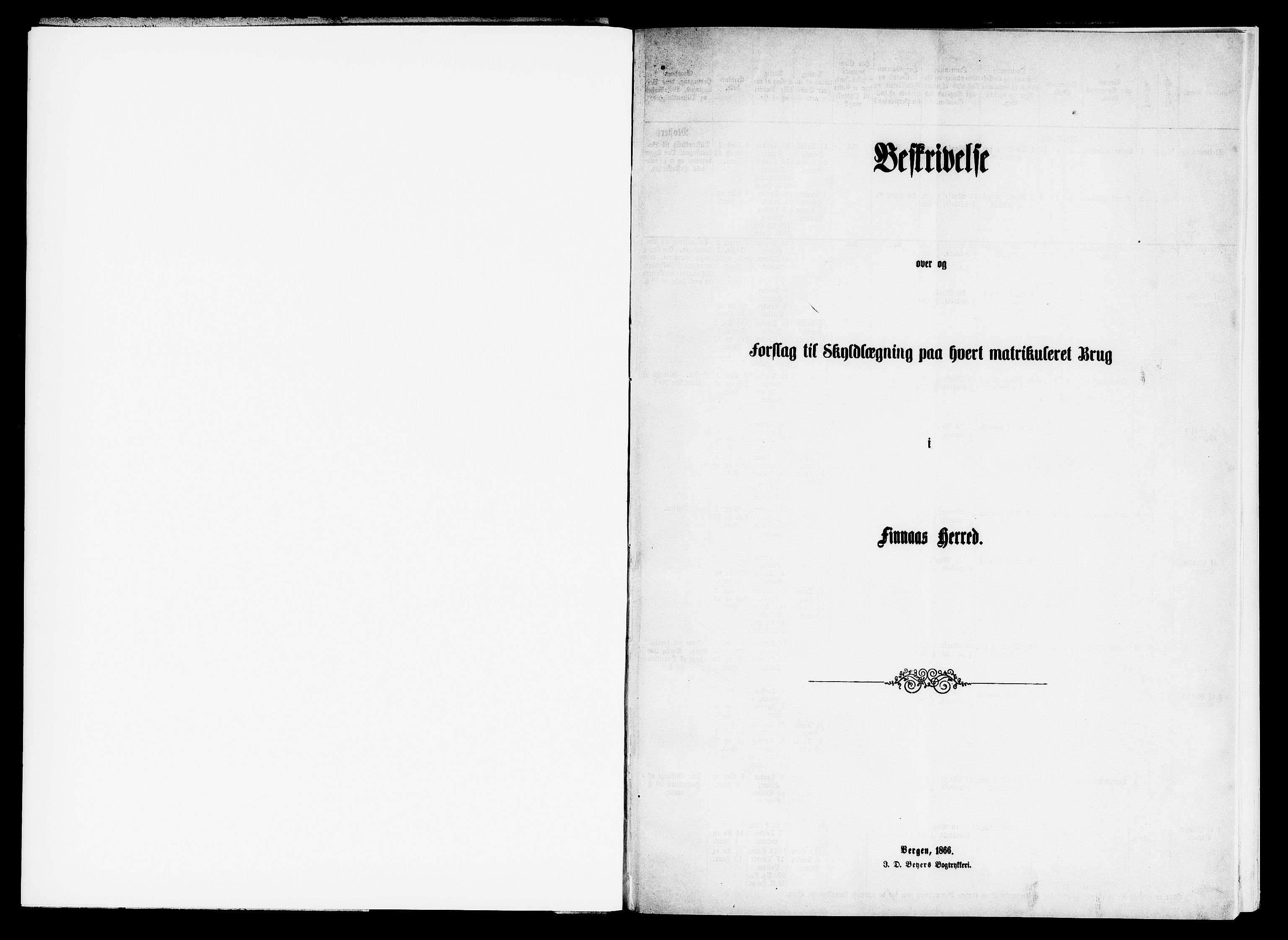 Matrikkelrevisjonen av 1863, RA/S-1530/F/Fe/L0228: Finnås, 1863