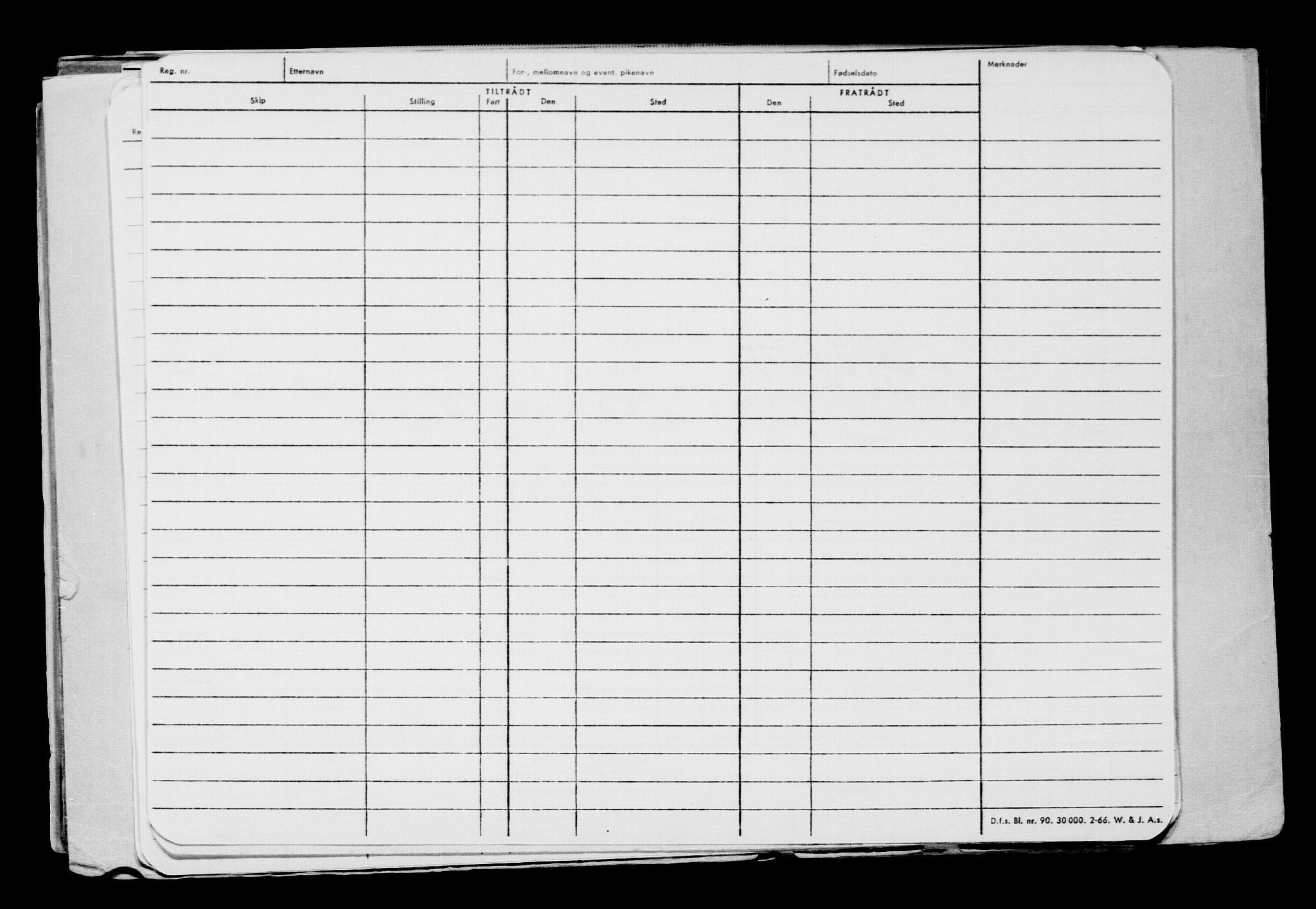 Direktoratet for sjømenn, AV/RA-S-3545/G/Gb/L0152: Hovedkort, 1917, s. 134