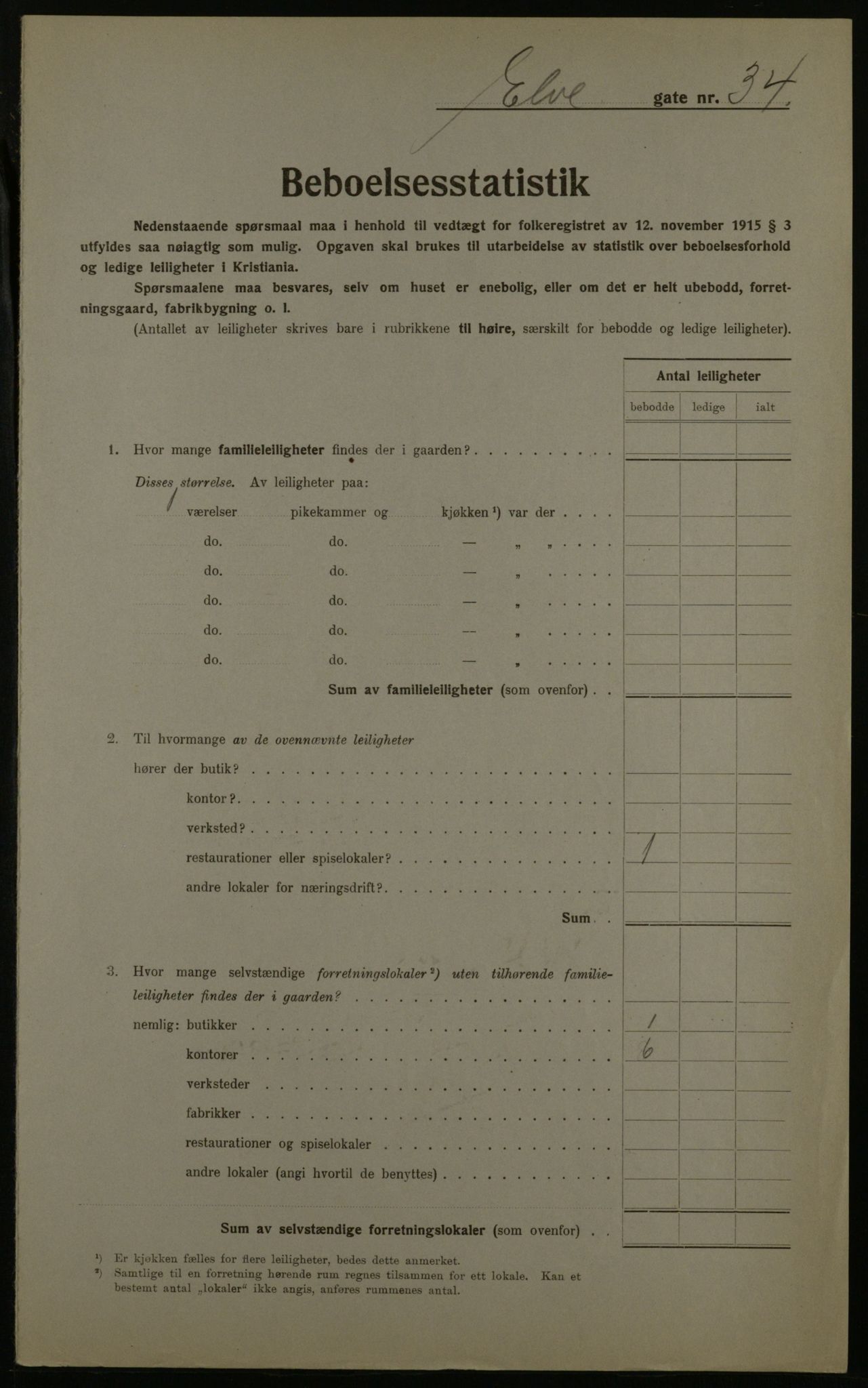 OBA, Kommunal folketelling 1.12.1923 for Kristiania, 1923, s. 23358