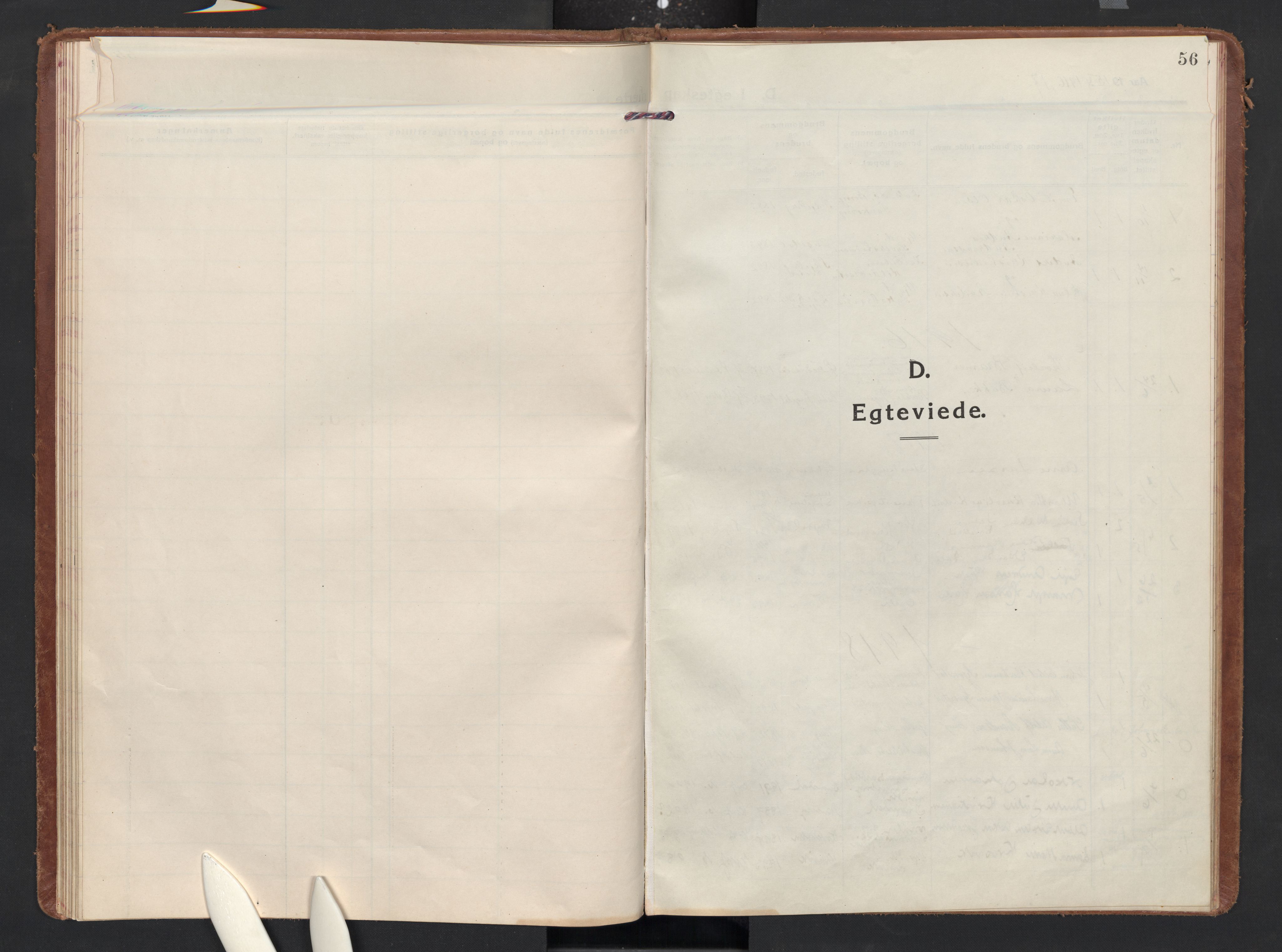 Skjeberg prestekontor Kirkebøker, AV/SAO-A-10923/F/Fc/L0003: Ministerialbok nr. III 3, 1915-1926, s. 56