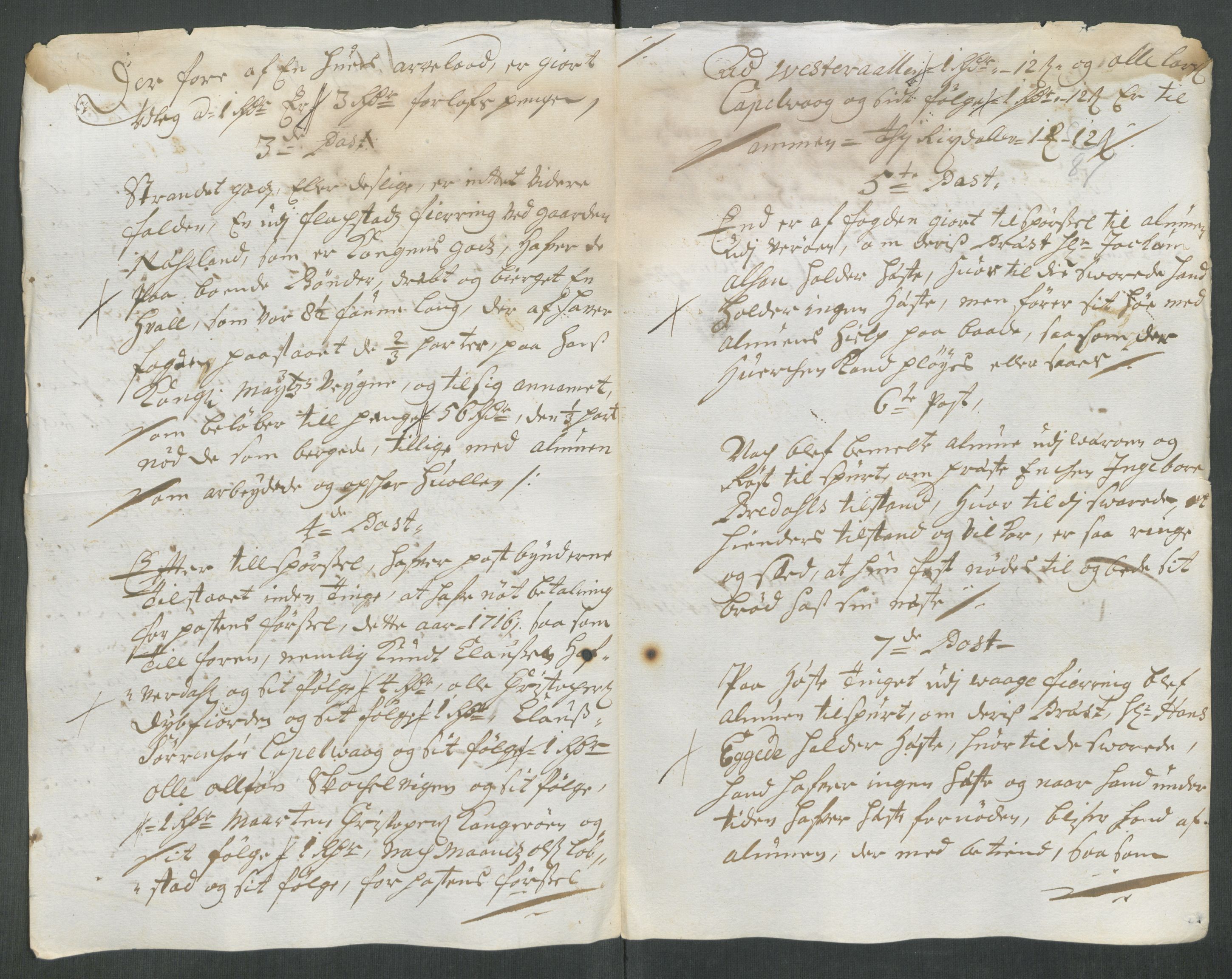 Rentekammeret inntil 1814, Reviderte regnskaper, Fogderegnskap, AV/RA-EA-4092/R67/L4682: Fogderegnskap Vesterålen, Andenes og Lofoten, 1716, s. 112