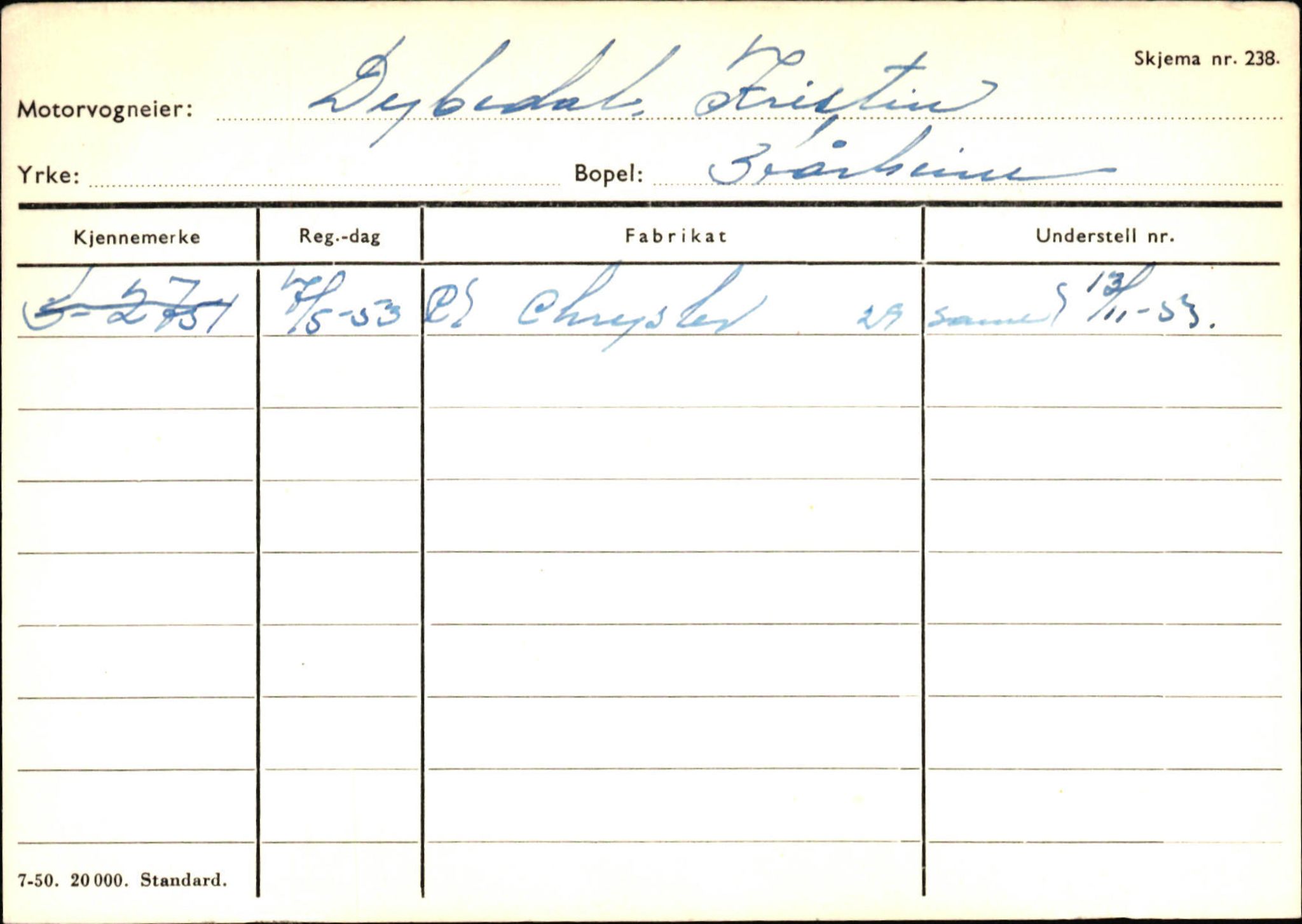 Statens vegvesen, Sogn og Fjordane vegkontor, AV/SAB-A-5301/4/F/L0129: Eigarregistrer Eid A-S, 1945-1975, s. 366