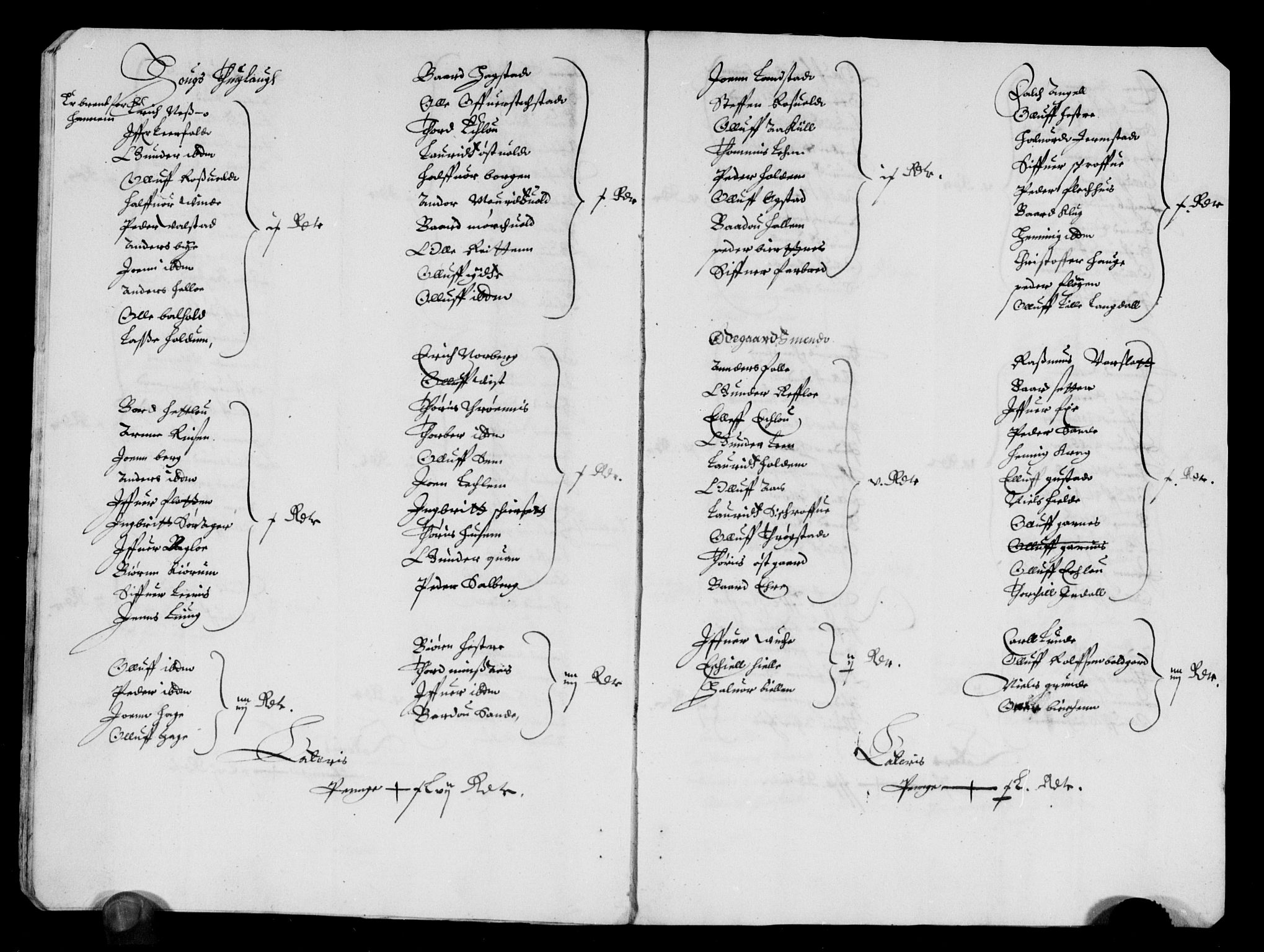 Rentekammeret inntil 1814, Reviderte regnskaper, Lensregnskaper, AV/RA-EA-5023/R/Rb/Rbw/L0070: Trondheim len, 1640-1642