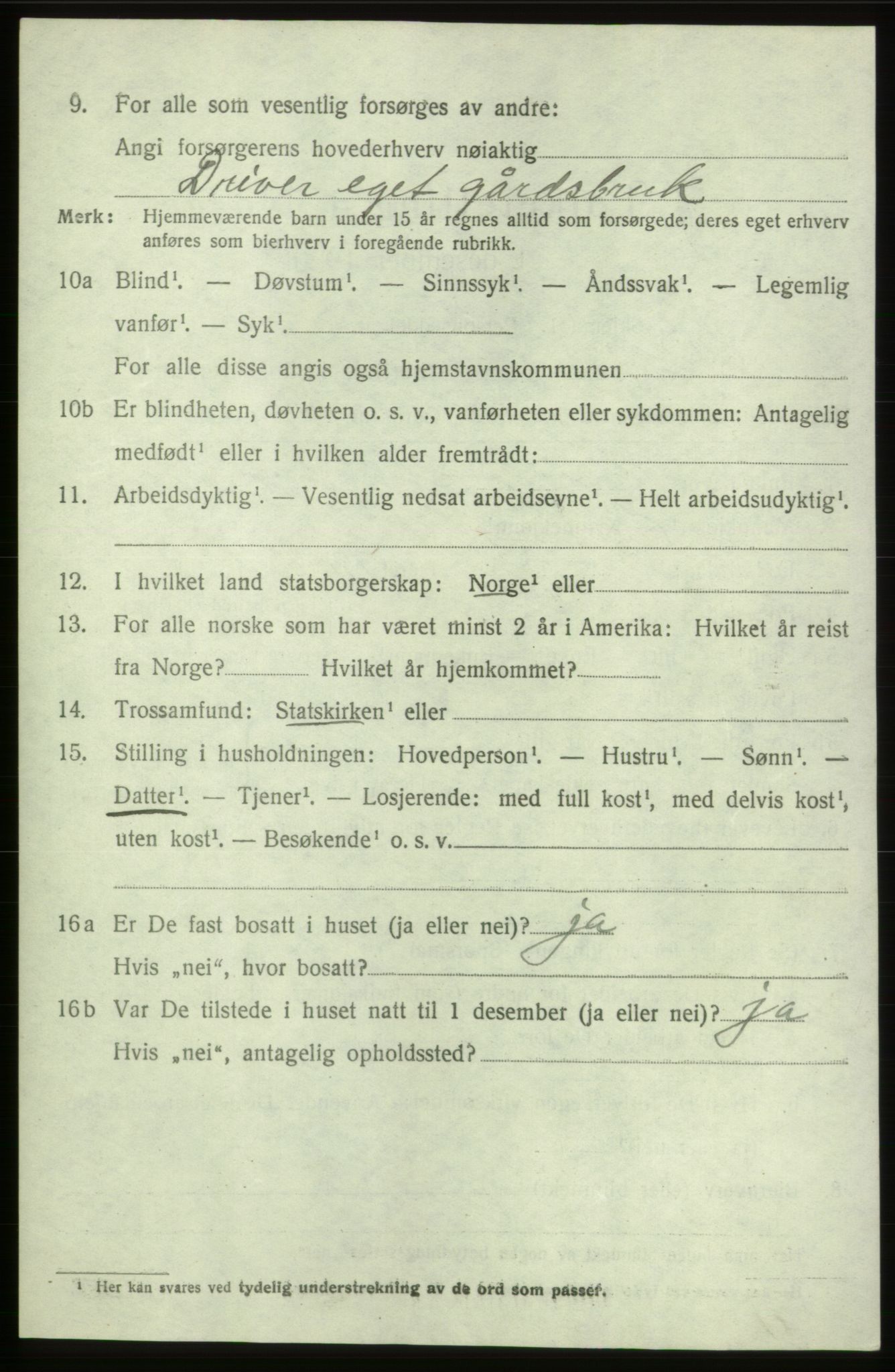 SAB, Folketelling 1920 for 1222 Fitjar herred, 1920, s. 6441
