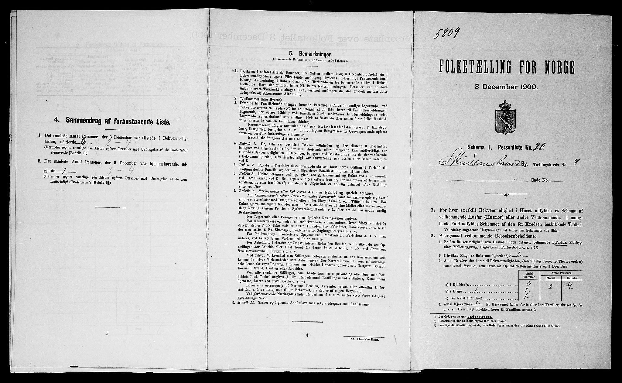 SAST, Folketelling 1900 for 1104 Skudeneshavn ladested, 1900, s. 633