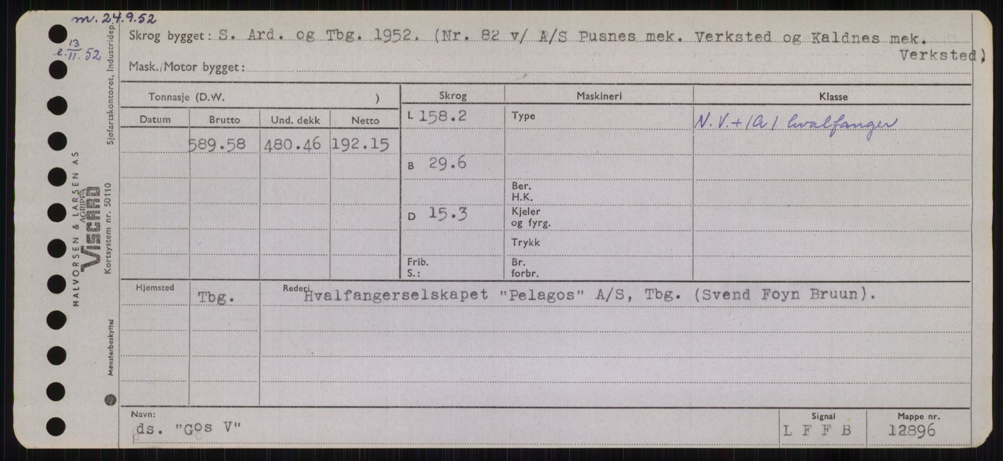 Sjøfartsdirektoratet med forløpere, Skipsmålingen, RA/S-1627/H/Hb/L0002: Fartøy, E-H, s. 249