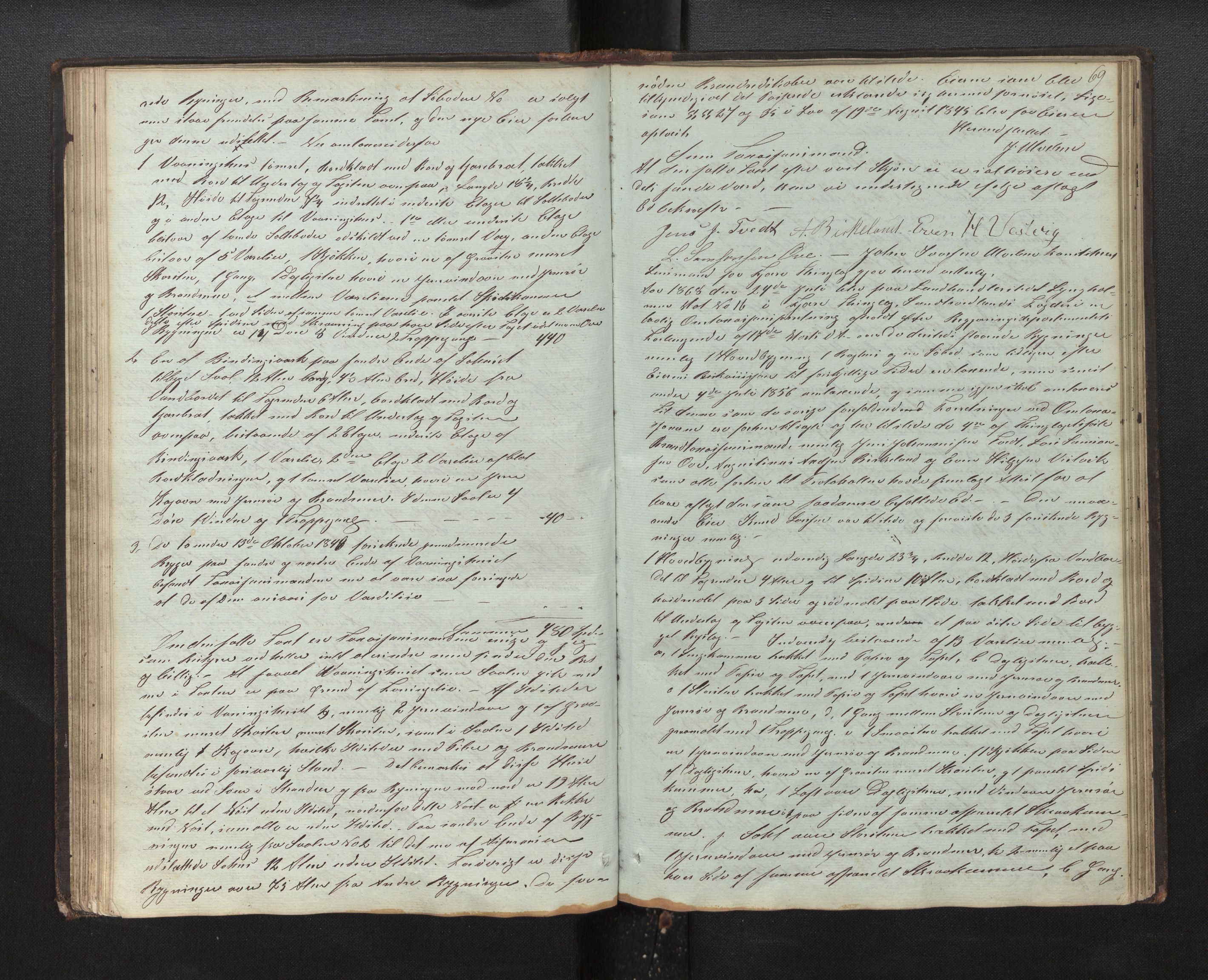 Lensmannen i Sveio, AV/SAB-A-35301/0012/L0001: Branntakstprotokoll, 1846-1874, s. 68b-69a