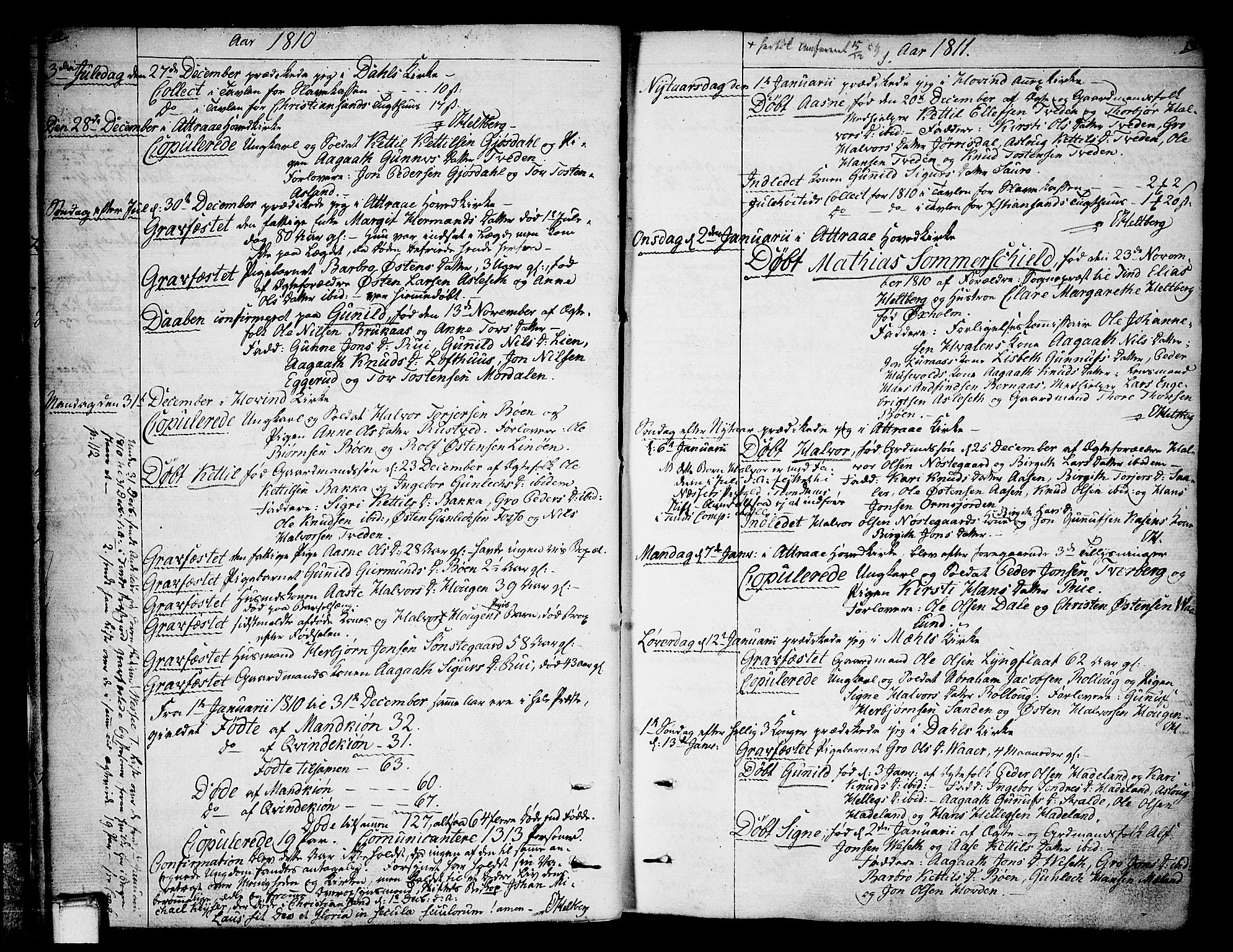 Tinn kirkebøker, AV/SAKO-A-308/F/Fa/L0003: Ministerialbok nr. I 3, 1810-1814, s. 18-19