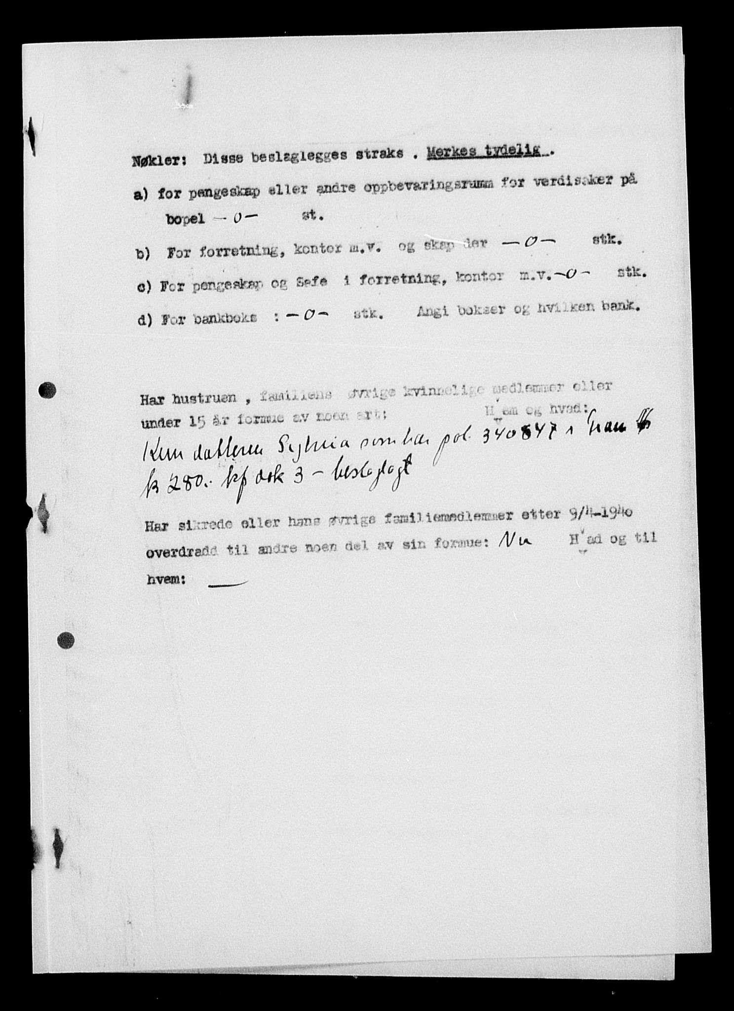 Justisdepartementet, Tilbakeføringskontoret for inndratte formuer, AV/RA-S-1564/H/Hc/Hcd/L1003: --, 1945-1947, s. 185