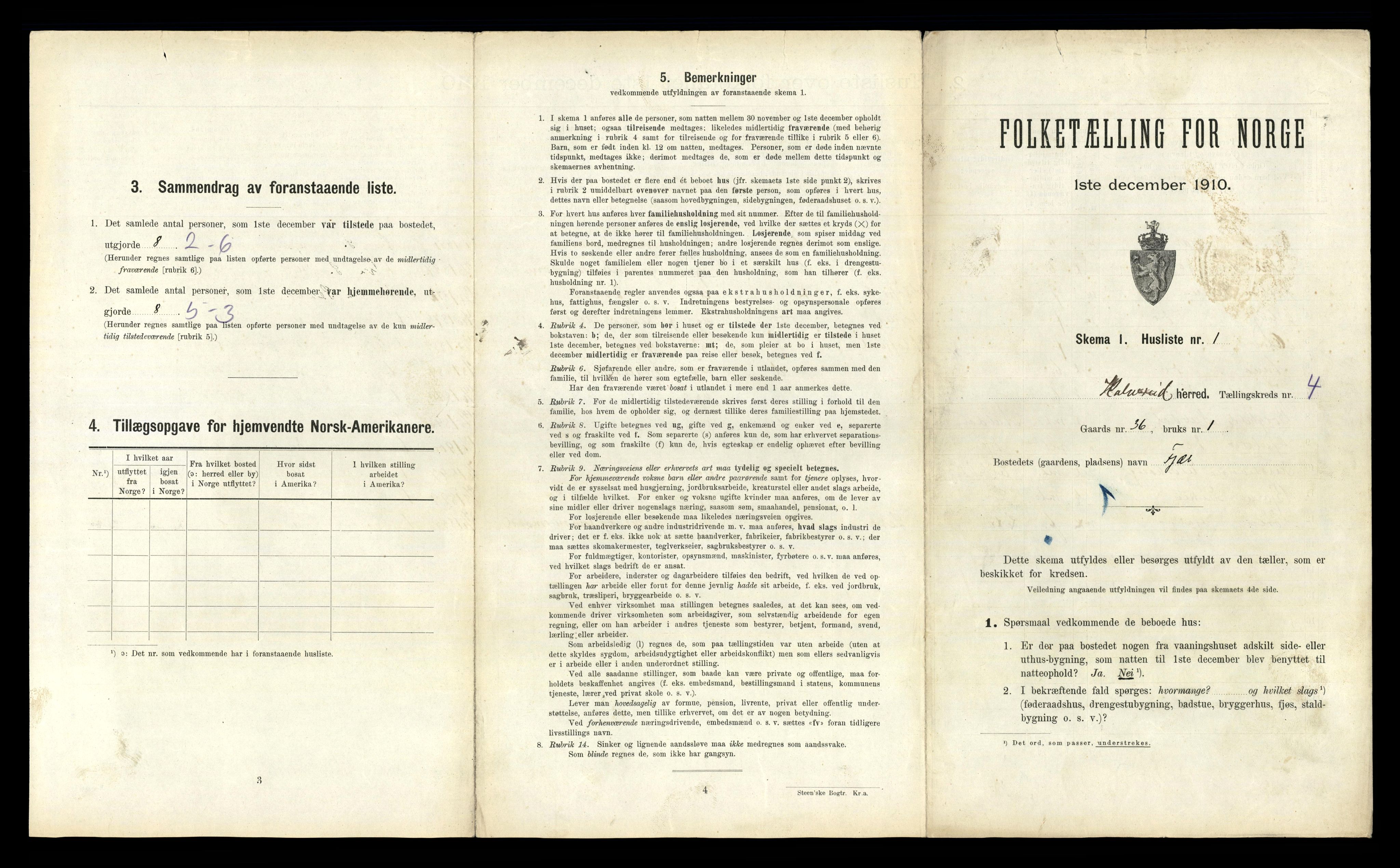 RA, Folketelling 1910 for 1752 Kolvereid herred, 1910, s. 558